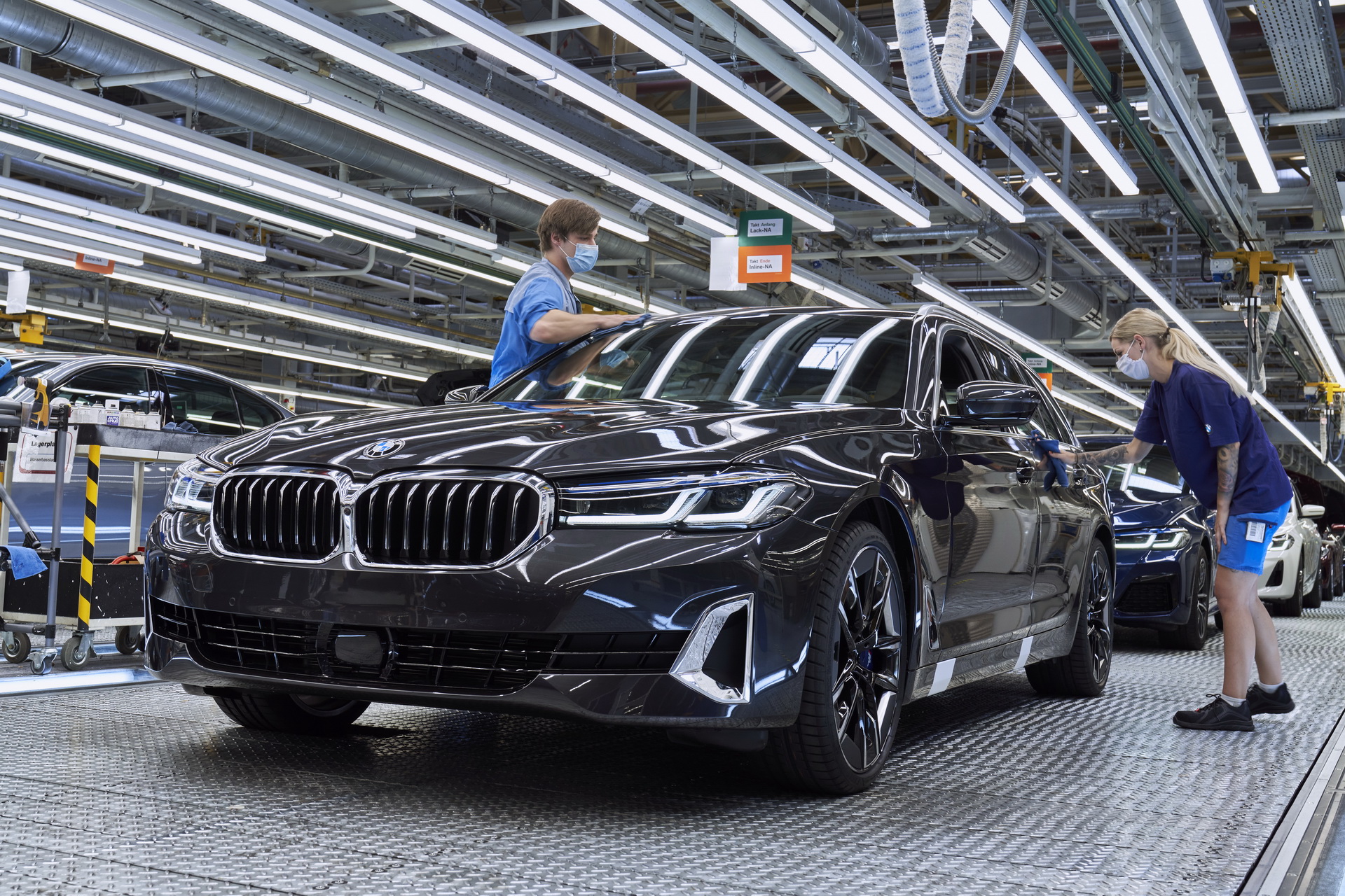 2021 BMW 4-Series Production Starts Next To Facelifted 5-Series, 6-Series GT