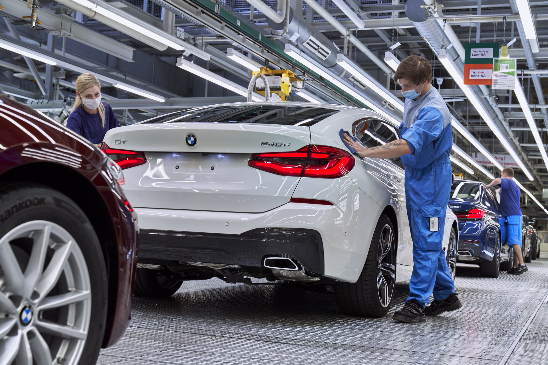2021 BMW 4-Series Production Starts Next To Facelifted 5-Series, 6-Series GT