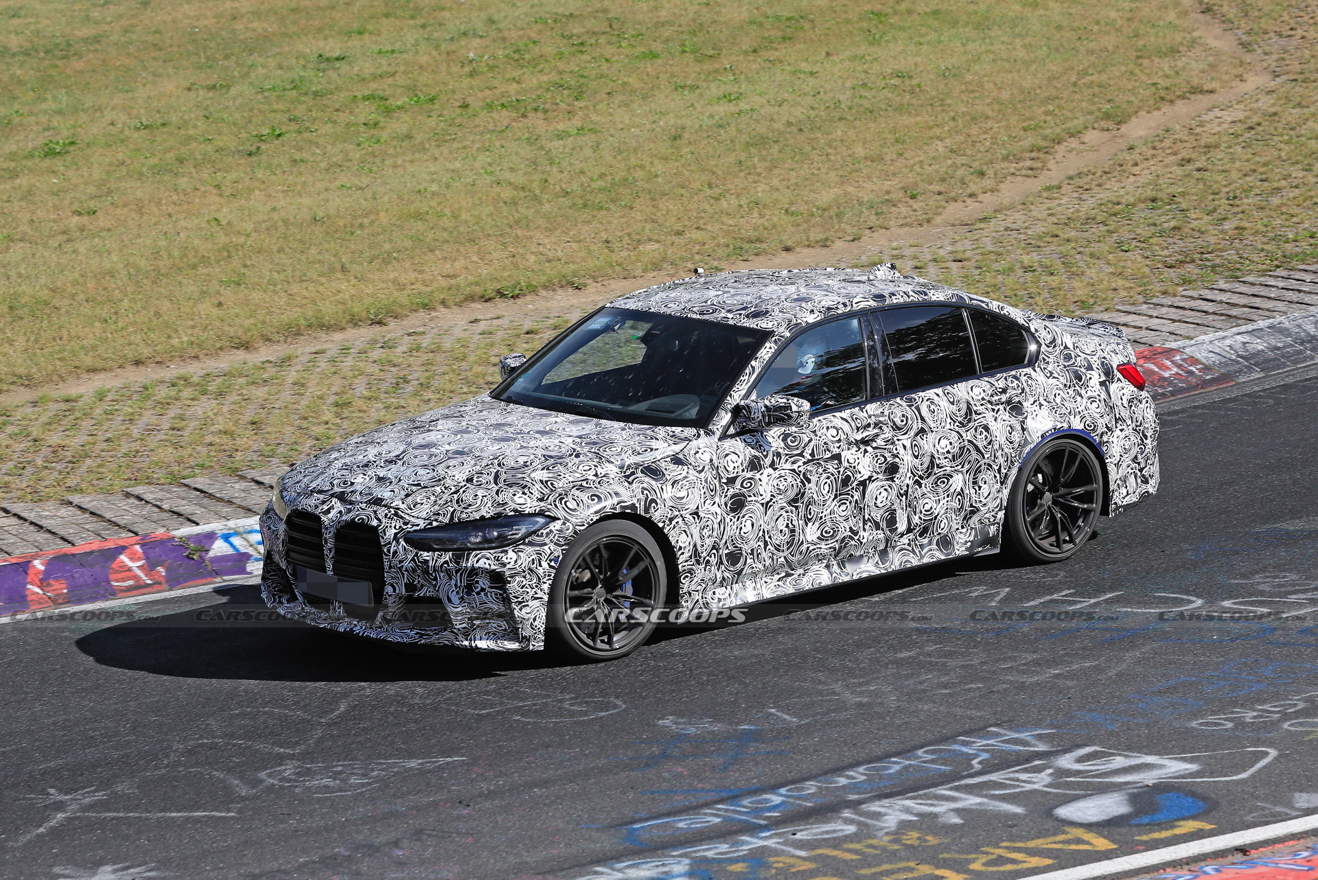 New 2021 BMW M3 Looks Like It Could Sneeze Its Lungs Out On The ‘Ring