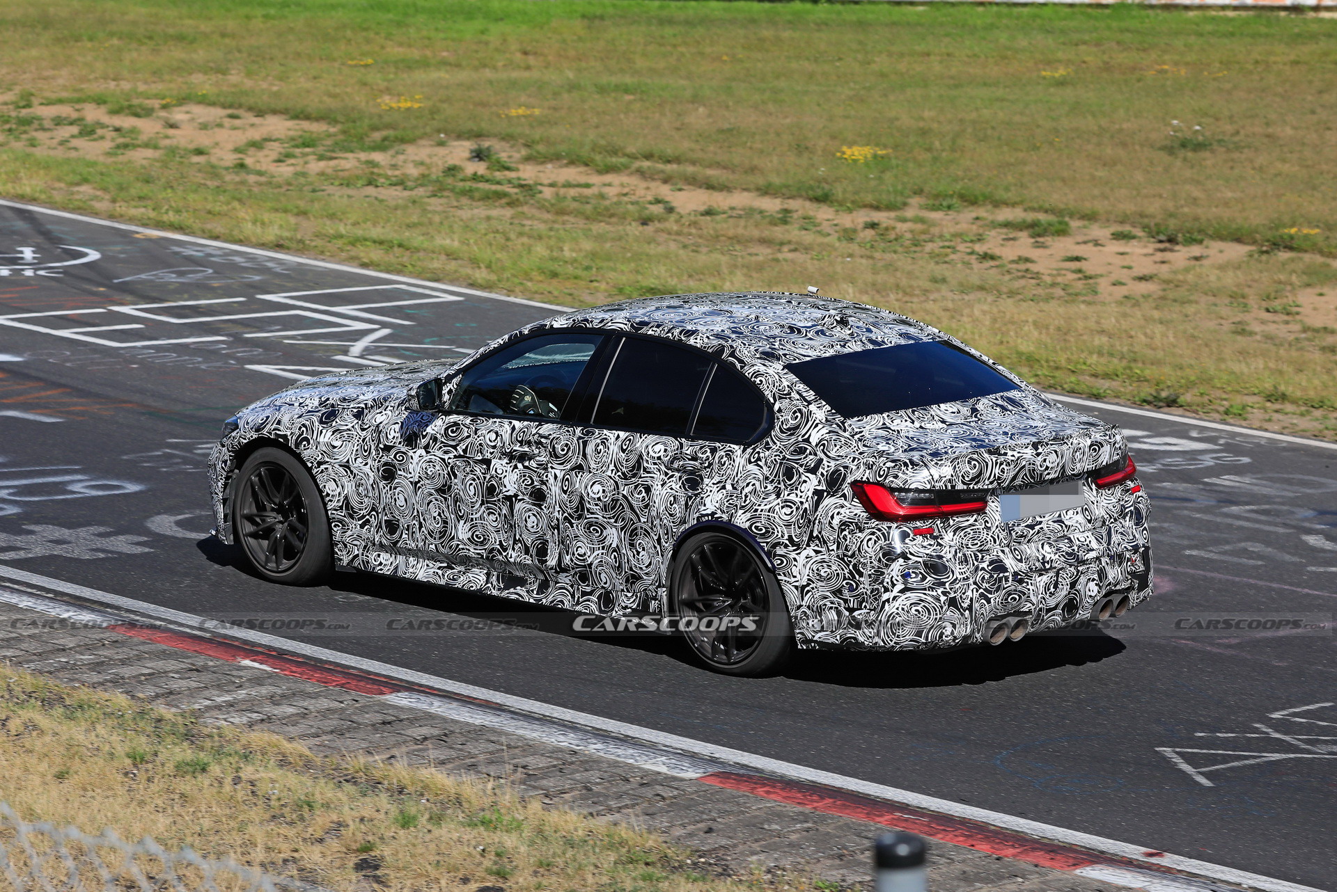 New 2021 BMW M3 Looks Like It Could Sneeze Its Lungs Out On The ‘Ring