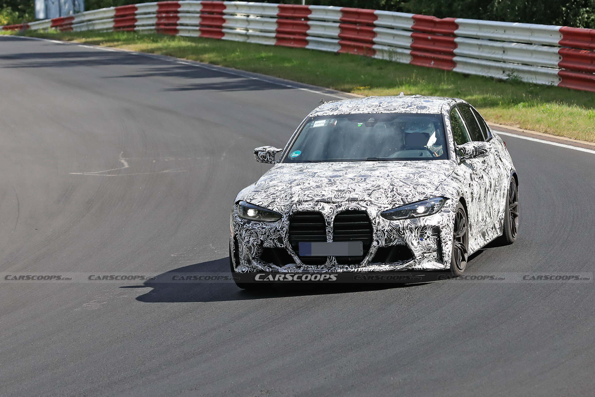 New 2021 BMW M3 Looks Like It Could Sneeze Its Lungs Out On The ‘Ring