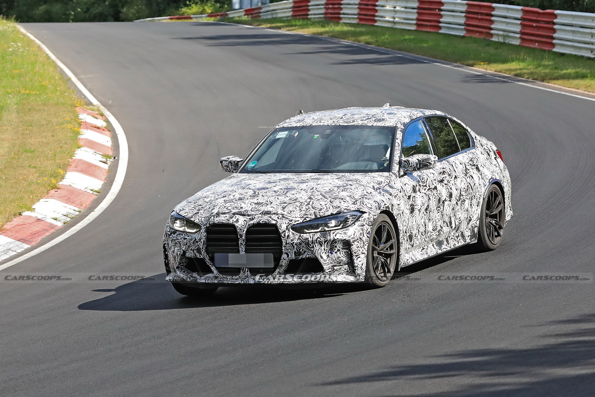 New 2021 BMW M3 Looks Like It Could Sneeze Its Lungs Out On The ‘Ring