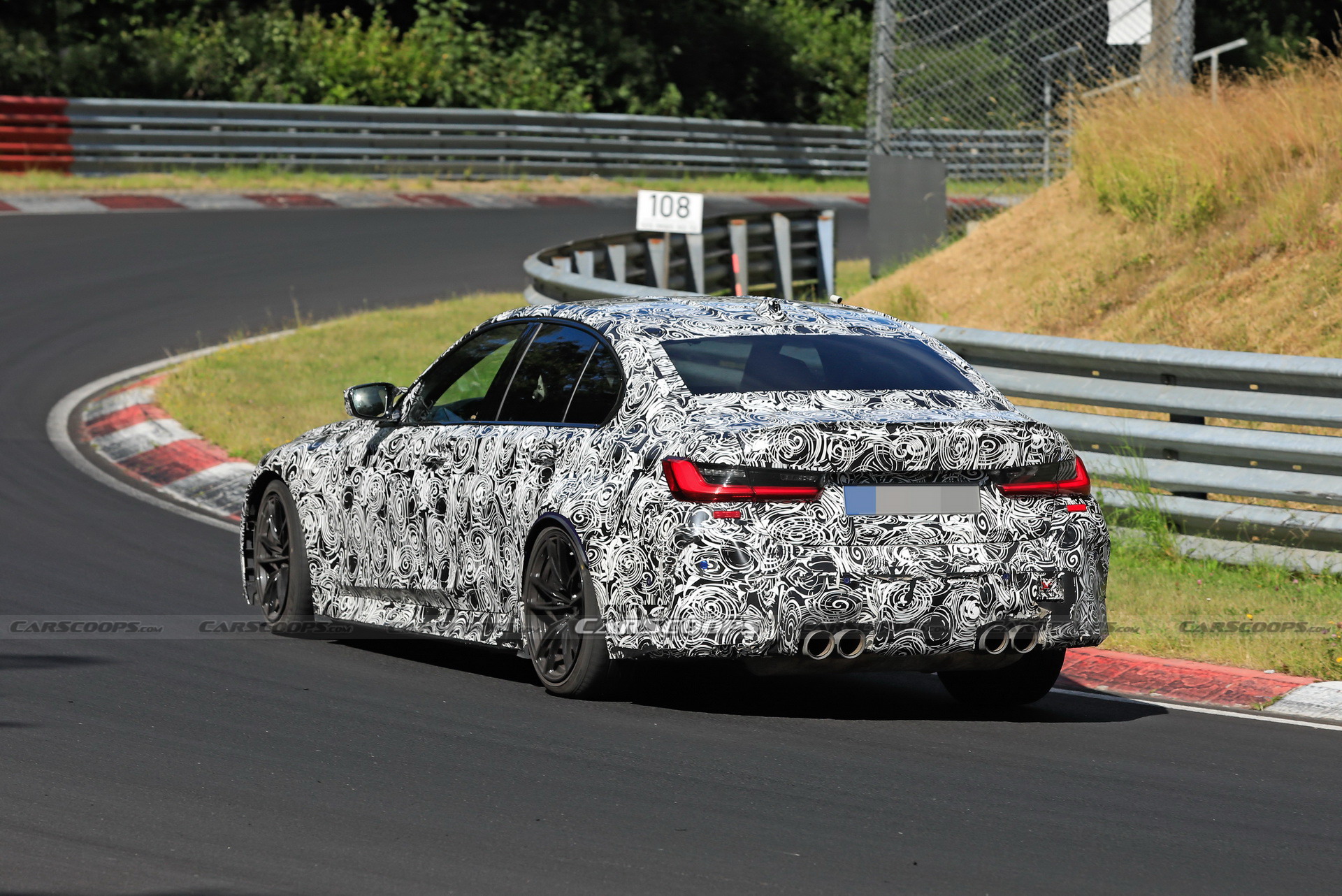 New 2021 BMW M3 Looks Like It Could Sneeze Its Lungs Out On The ‘Ring