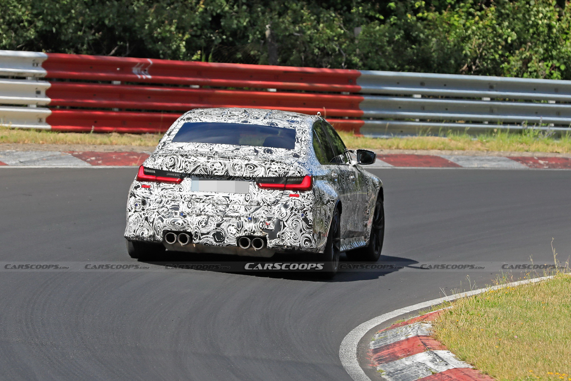 New 2021 BMW M3 Looks Like It Could Sneeze Its Lungs Out On The ‘Ring