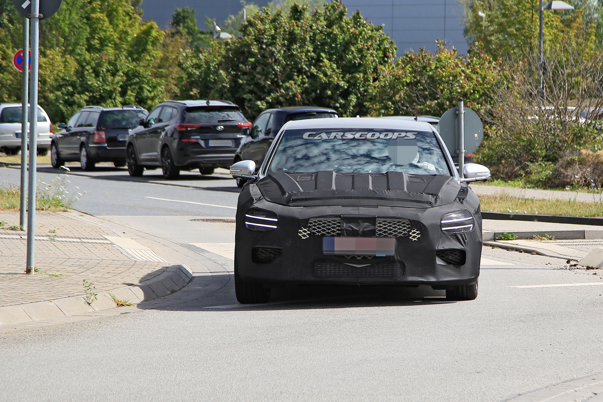2021 Genesis G70 Shooting Brake / Fastback Spied Testing In Europe