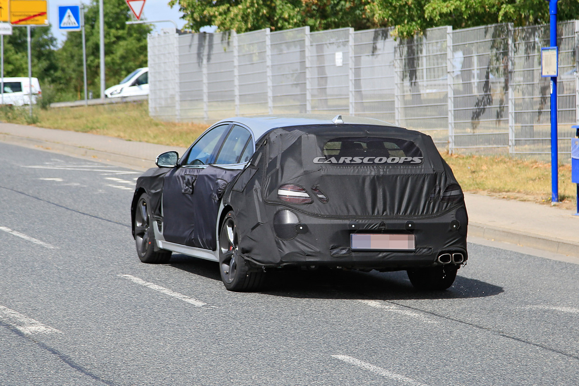 2021 Genesis G70 Shooting Brake / Fastback Spied Testing In Europe