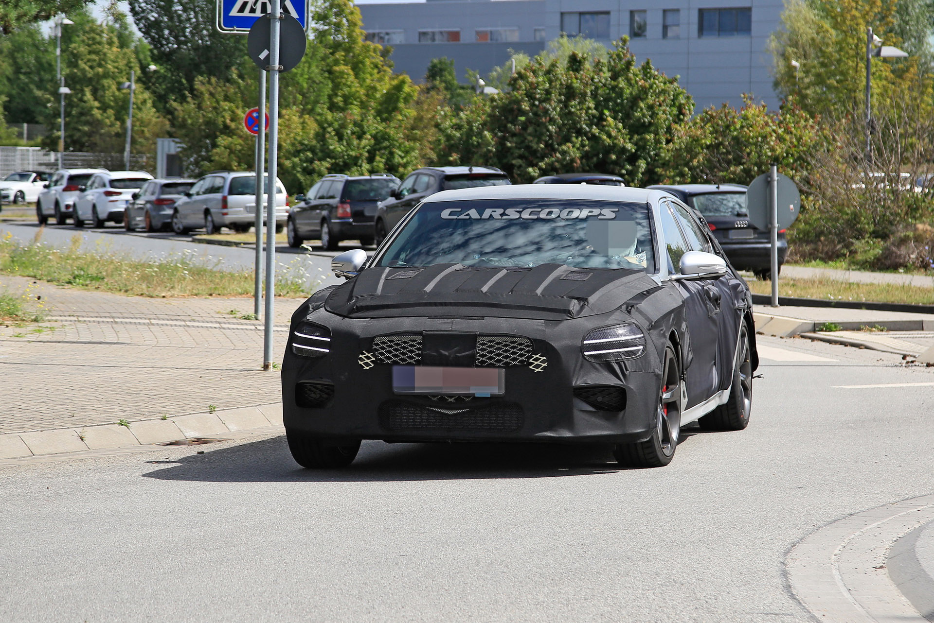 2021 Genesis G70 Shooting Brake / Fastback Spied Testing In Europe