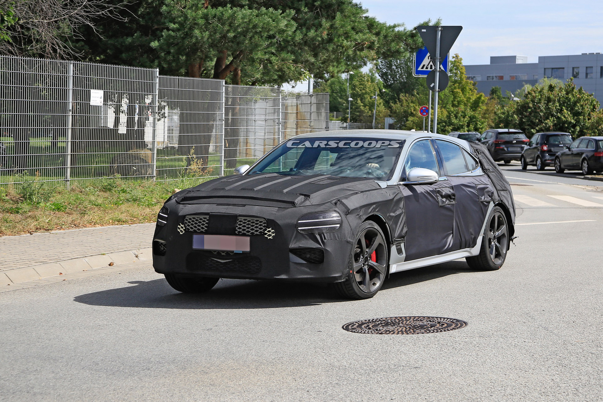 2021 Genesis G70 Shooting Brake / Fastback Spied Testing In Europe