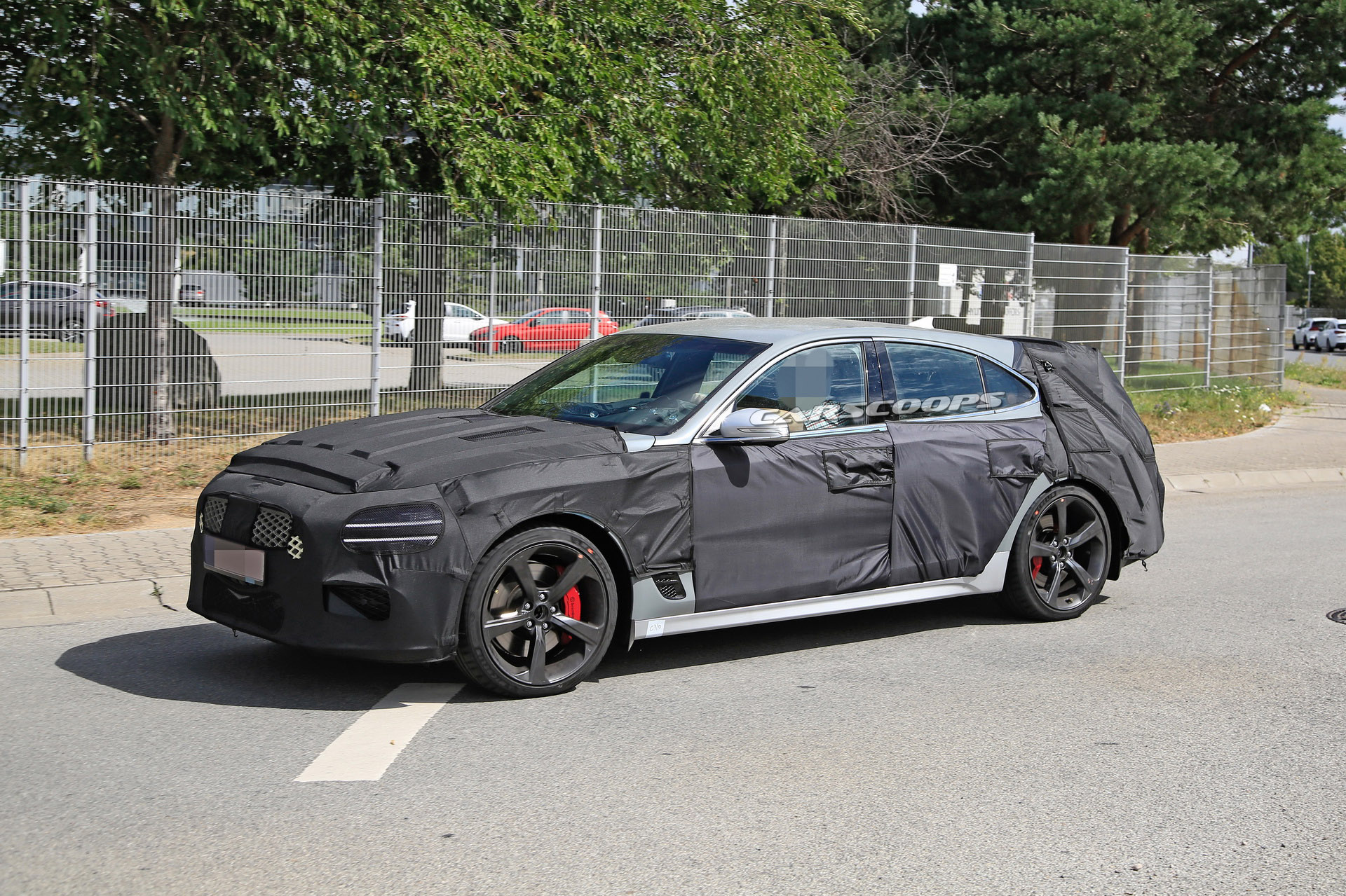 2021 Genesis G70 Shooting Brake / Fastback Spied Testing In Europe