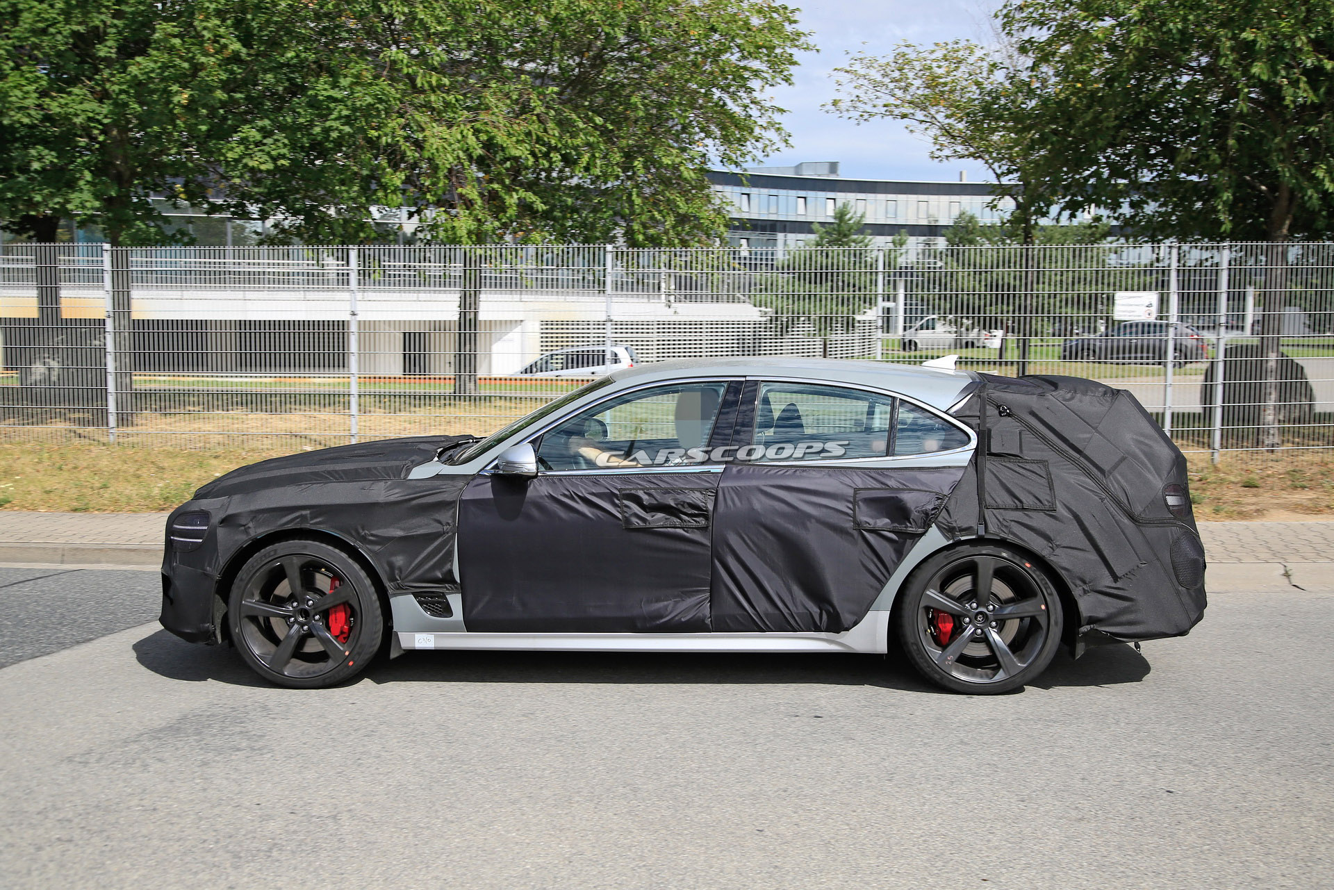 2021 Genesis G70 Shooting Brake / Fastback Spied Testing In Europe