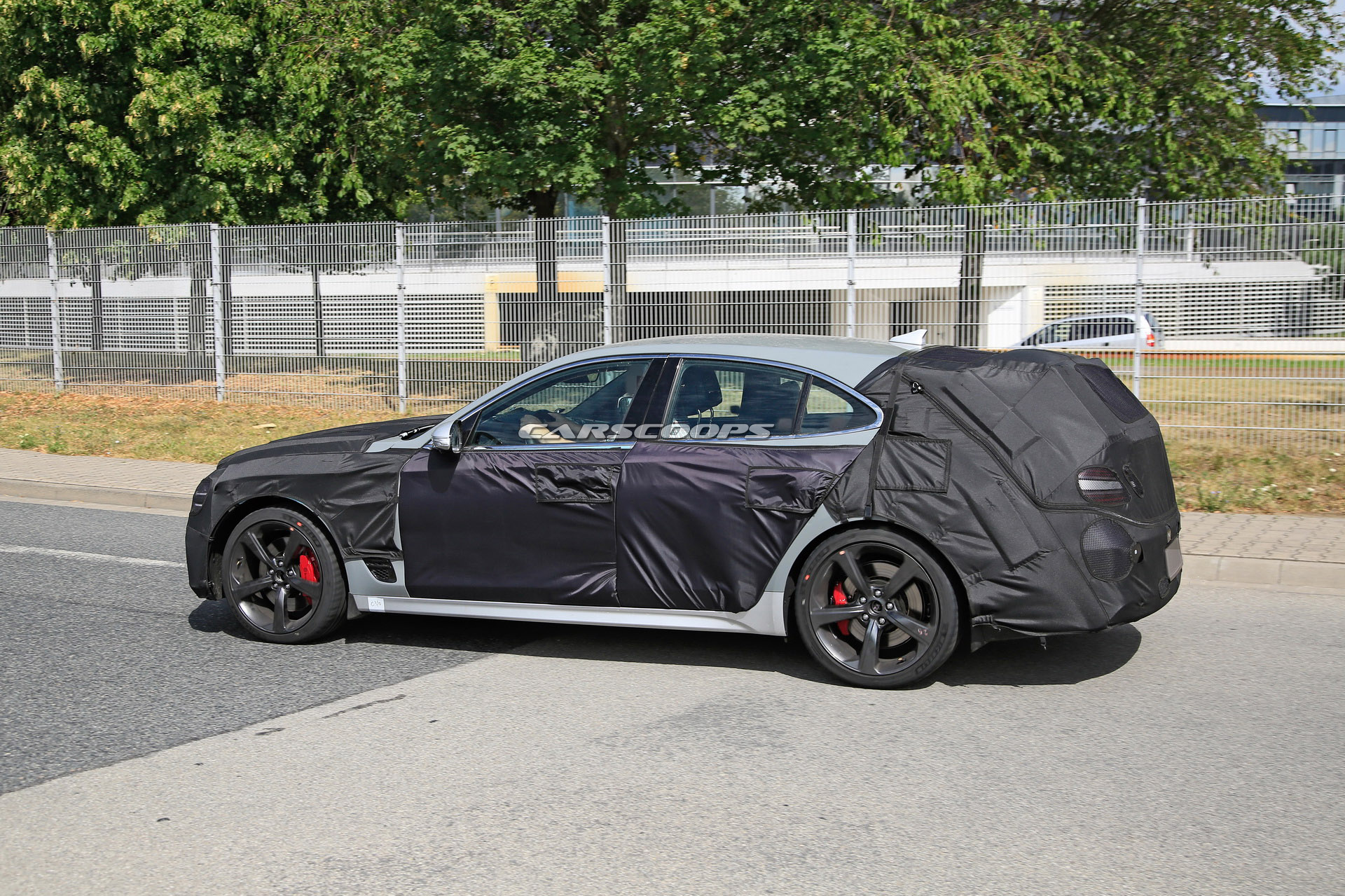 2021 Genesis G70 Shooting Brake / Fastback Spied Testing In Europe