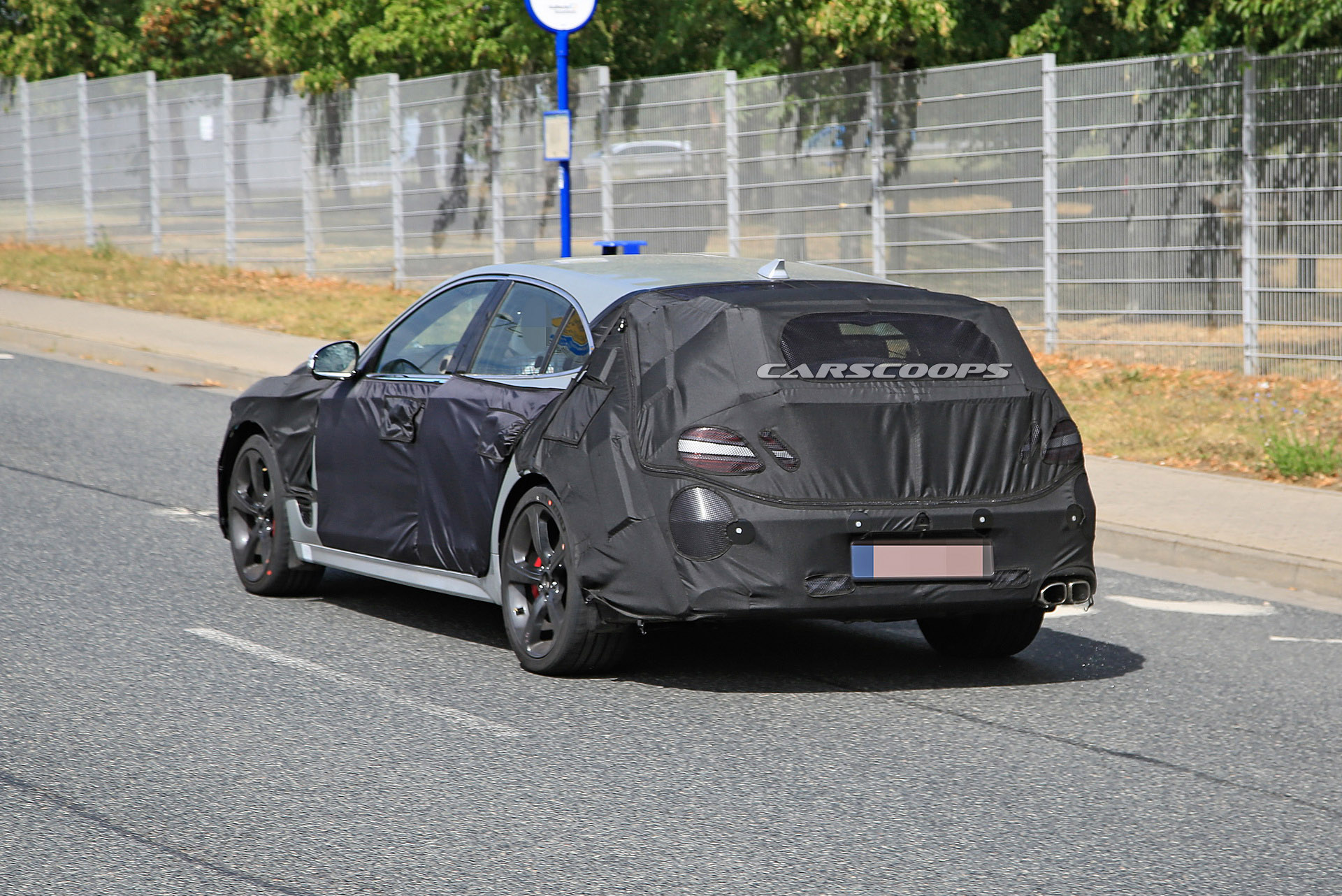 2021 Genesis G70 Shooting Brake / Fastback Spied Testing In Europe
