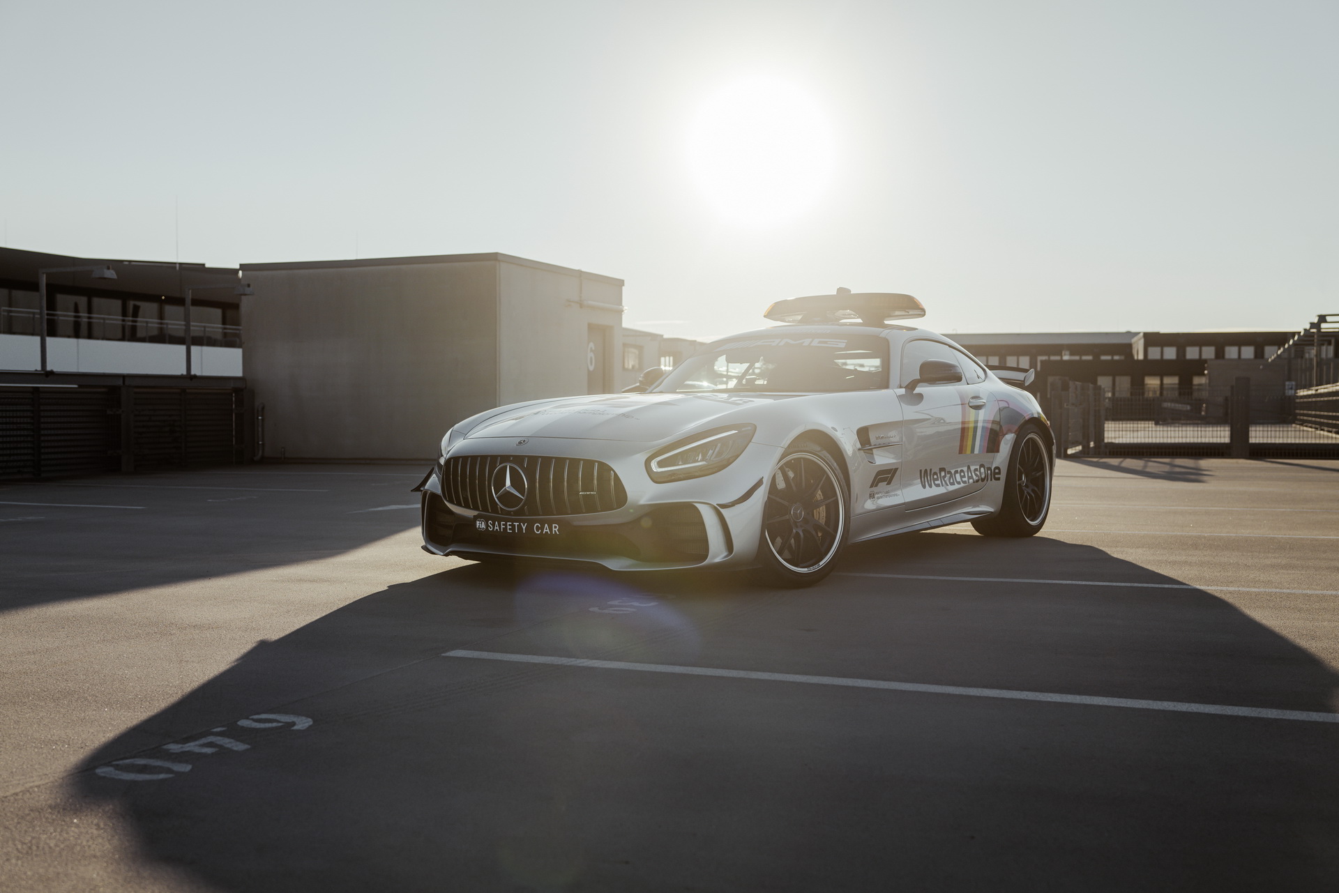 Mercedes-AMG GT R F1 Safety Car Wears Its Pride On The Outside
