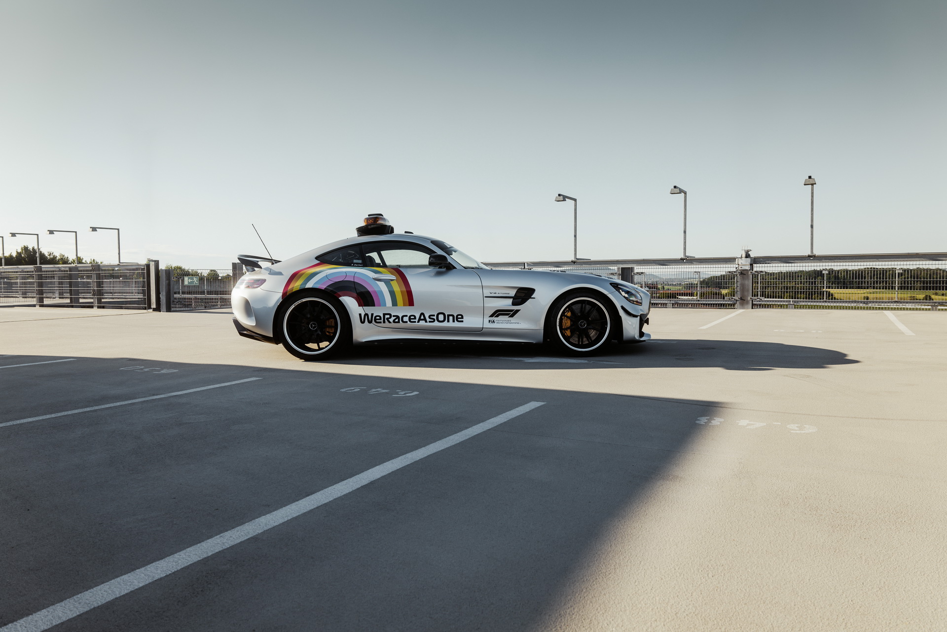 Mercedes-AMG GT R F1 Safety Car Wears Its Pride On The Outside