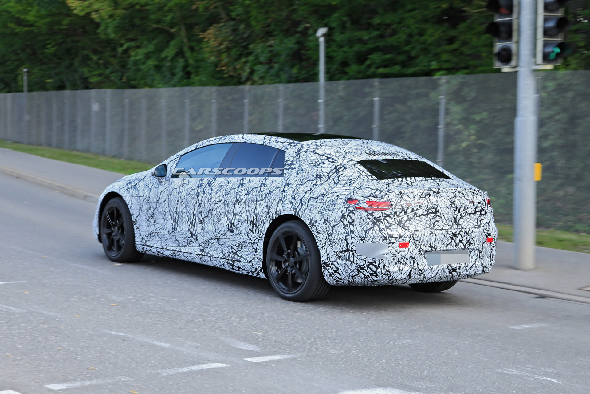 Mercedes-Benz Spied Benchmarking New EQS Electric Sedan Against Teslas
