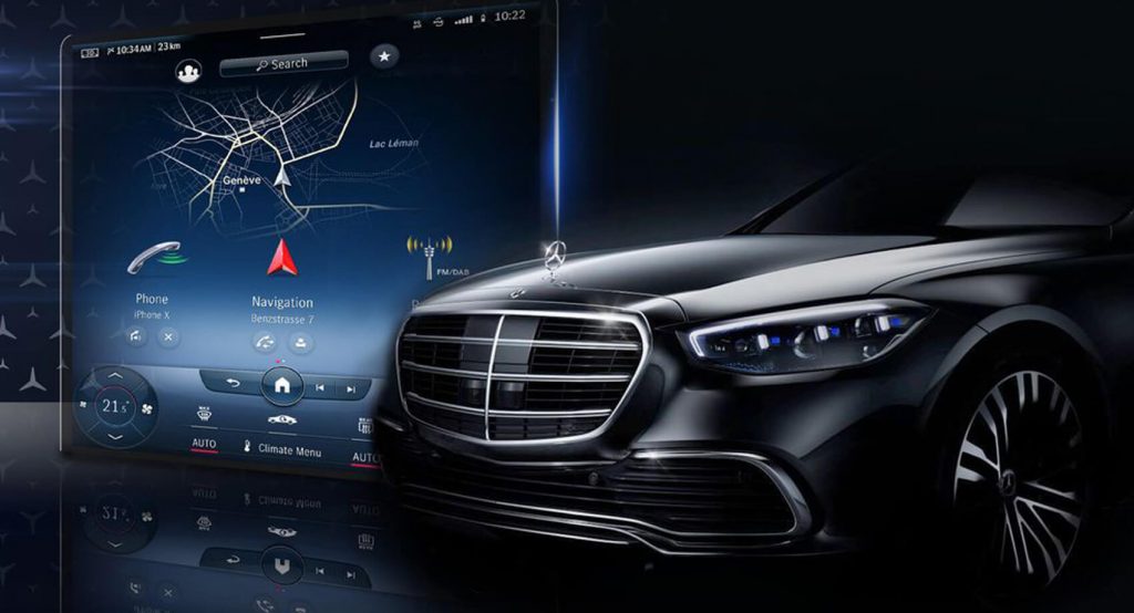  2021 Mercedes S-Class Will Reveal Huge New MBUX Infotainment Screen On July 8