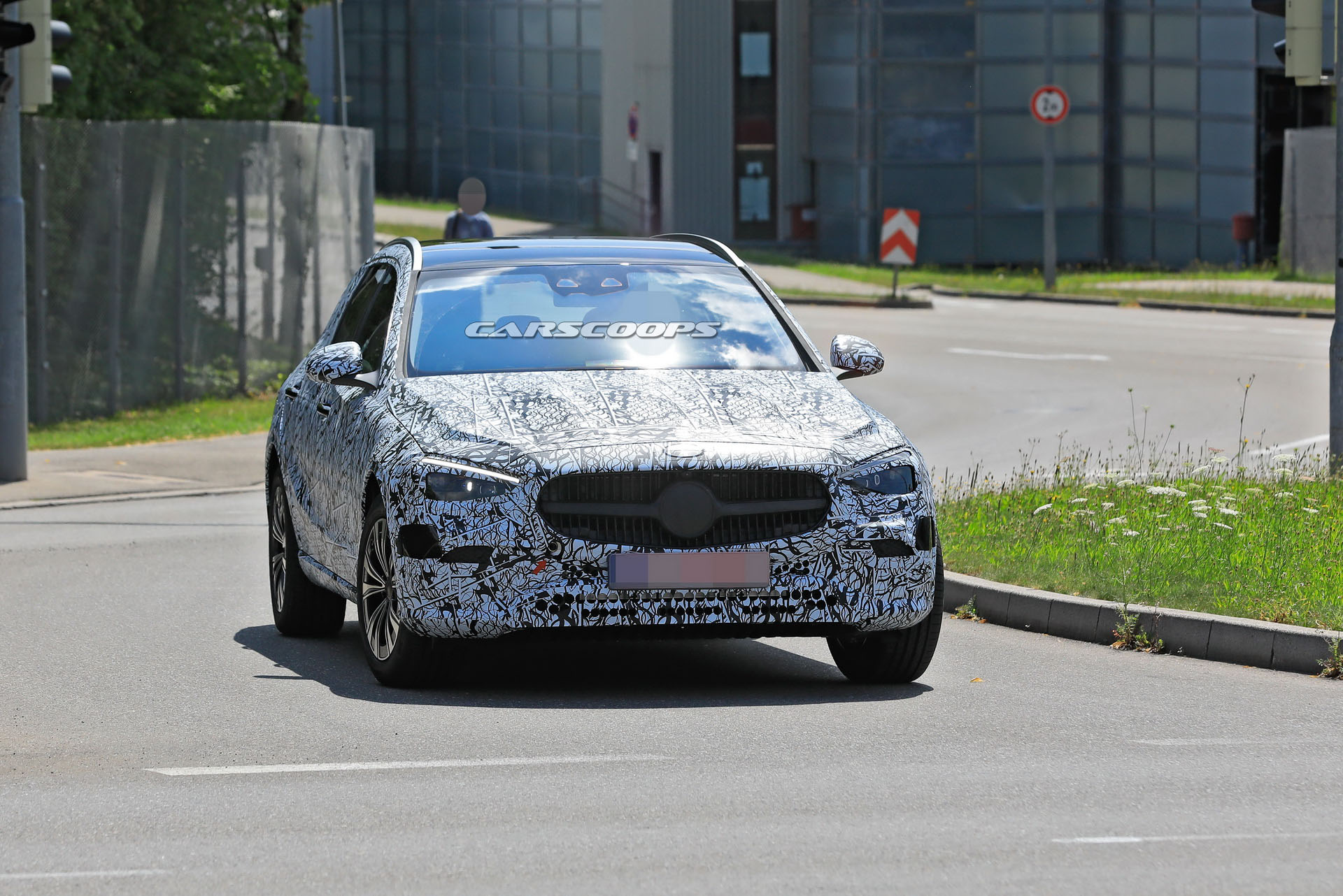2021 Mercedes C-Class Wagon Prototype Comes Out To Play