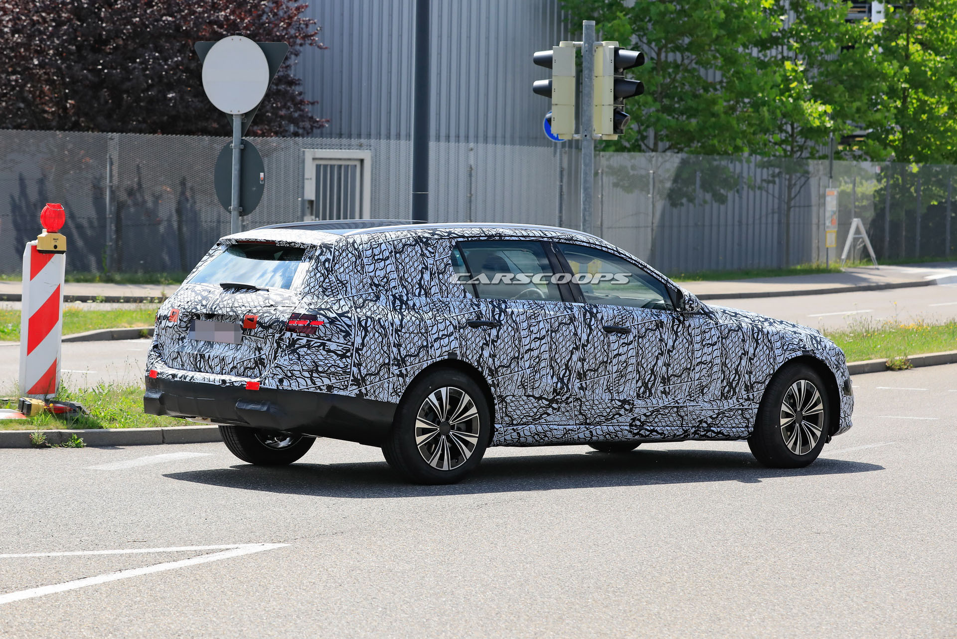 2021 Mercedes C-Class Wagon Prototype Comes Out To Play