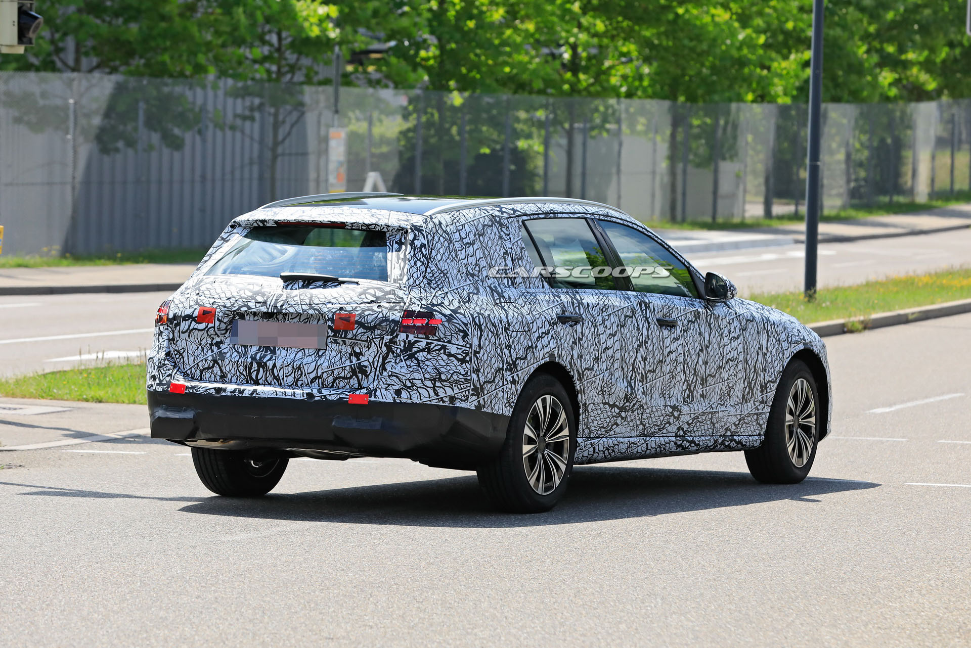 2021 Mercedes C-Class Wagon Prototype Comes Out To Play