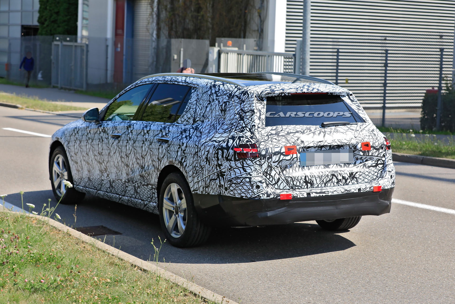 2021 Mercedes C-Class Wagon Prototype Comes Out To Play
