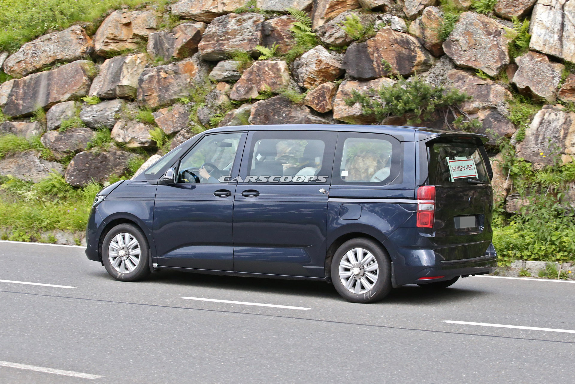 2021 VW T7 Loses Most Camo, Reveals Golf-Inspired Front End