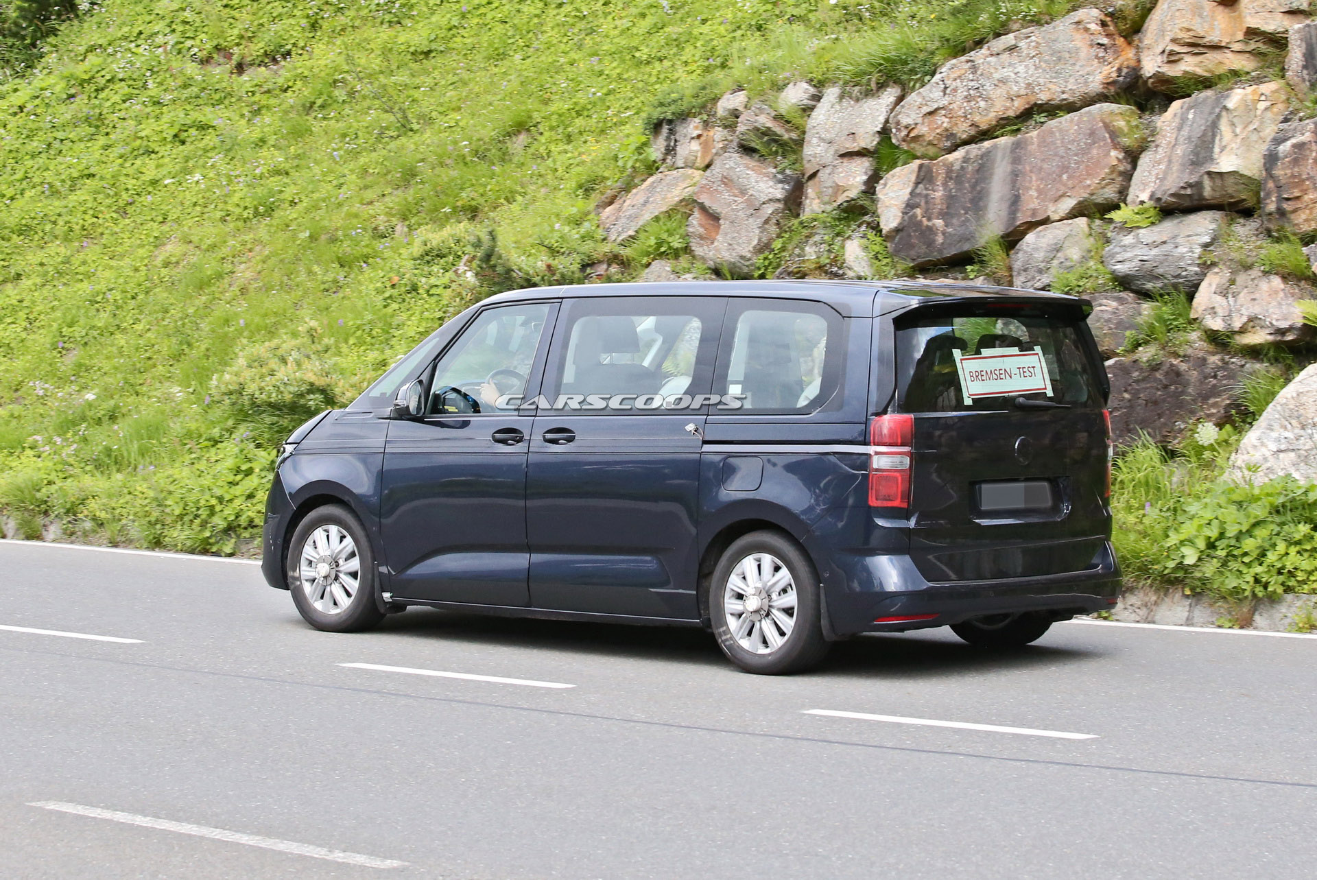 2021 VW T7 Loses Most Camo, Reveals Golf-Inspired Front End