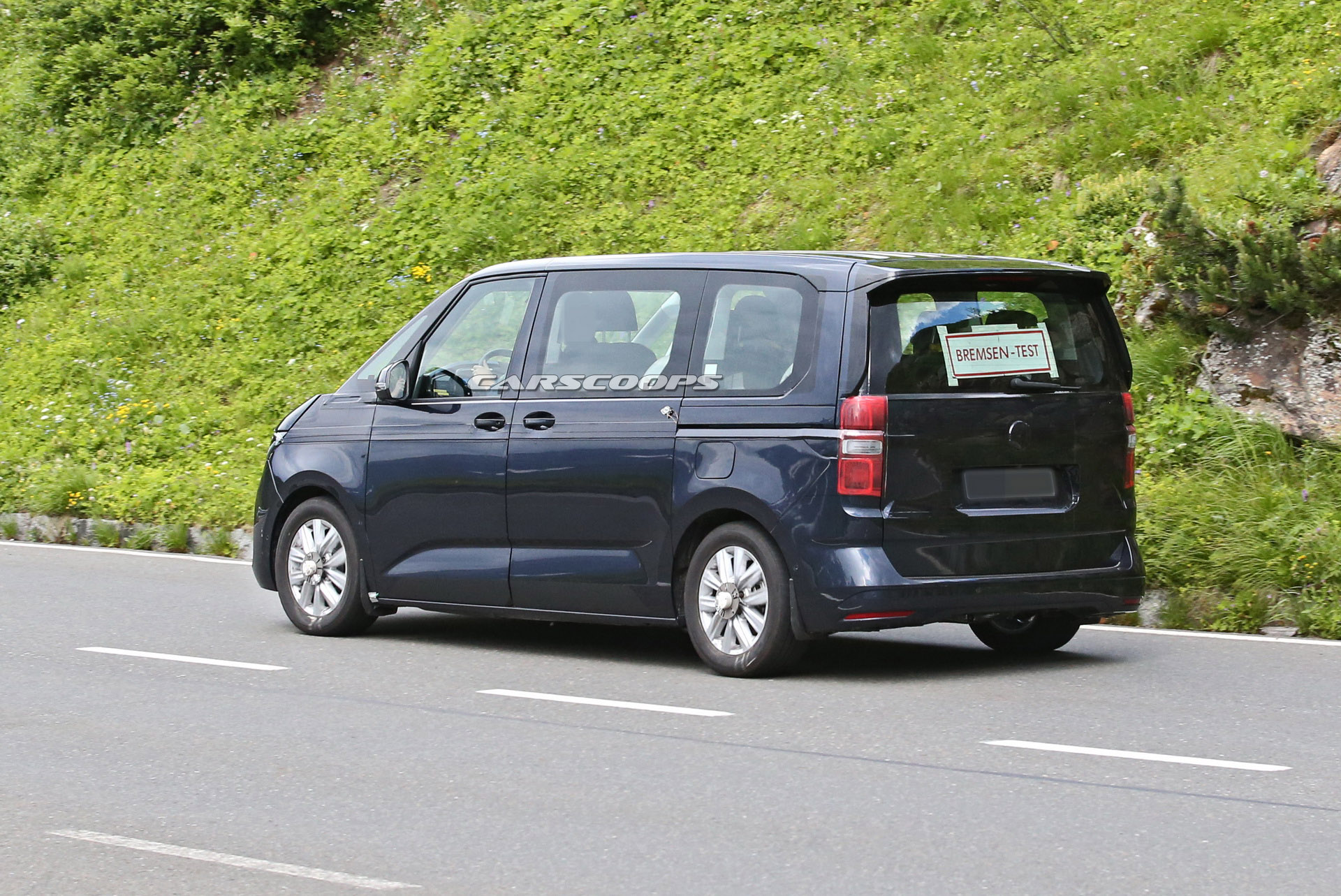 2021 VW T7 Loses Most Camo, Reveals Golf-Inspired Front End