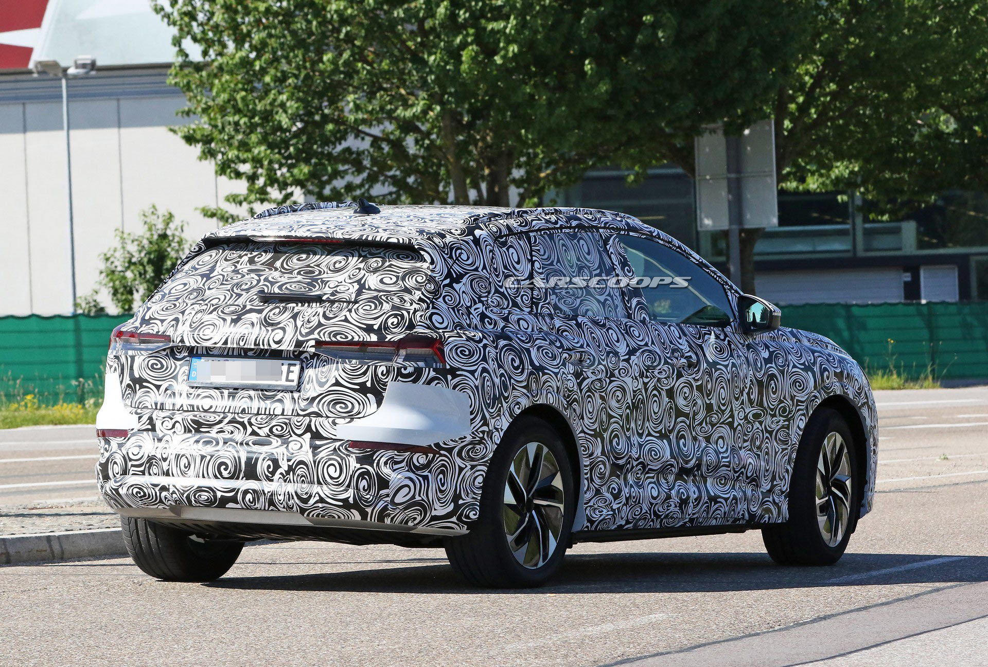 Audi Q4 E-tron Spied With Production Body, Closely Resembles The Concept