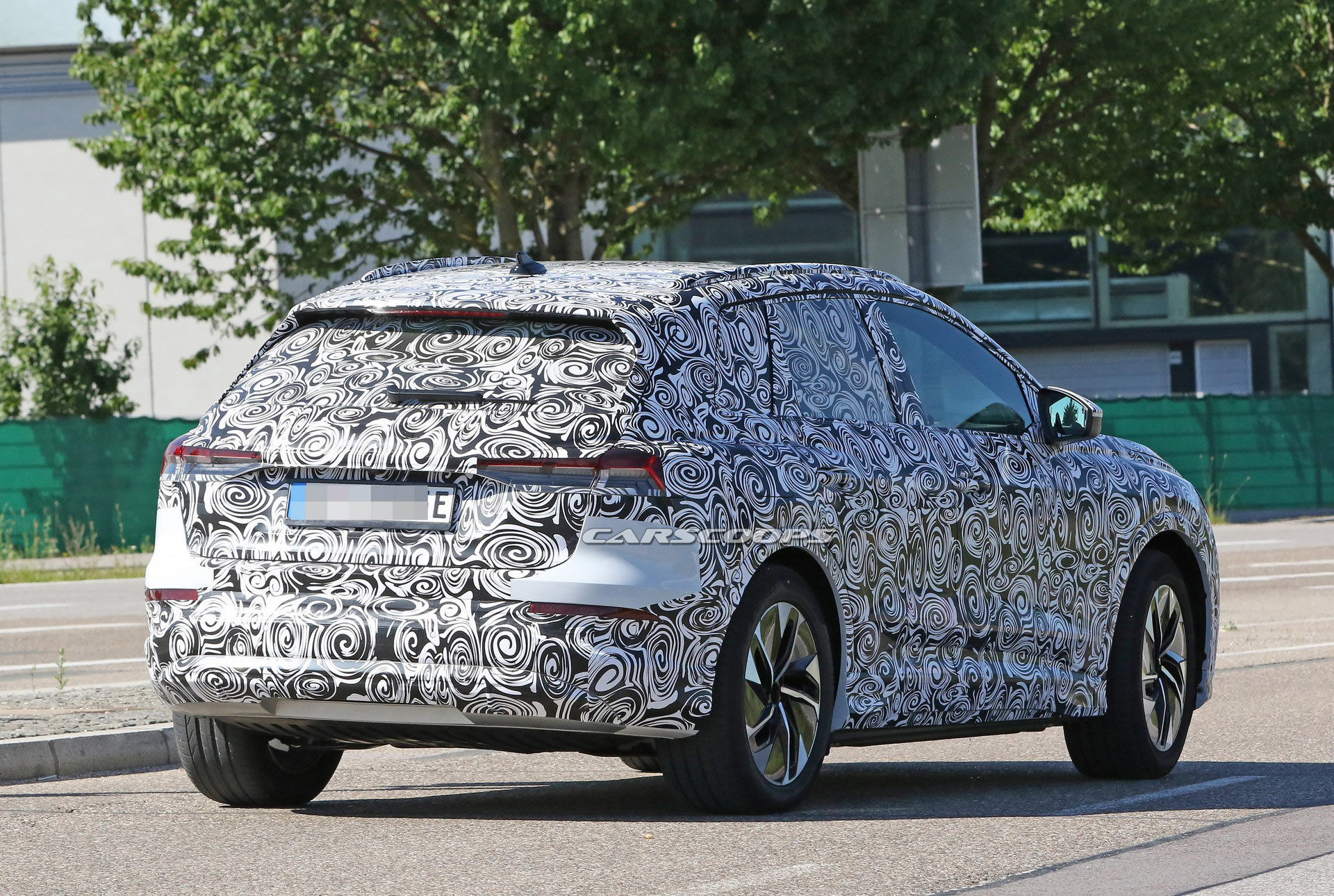 Audi Q4 E-tron Spied With Production Body, Closely Resembles The Concept