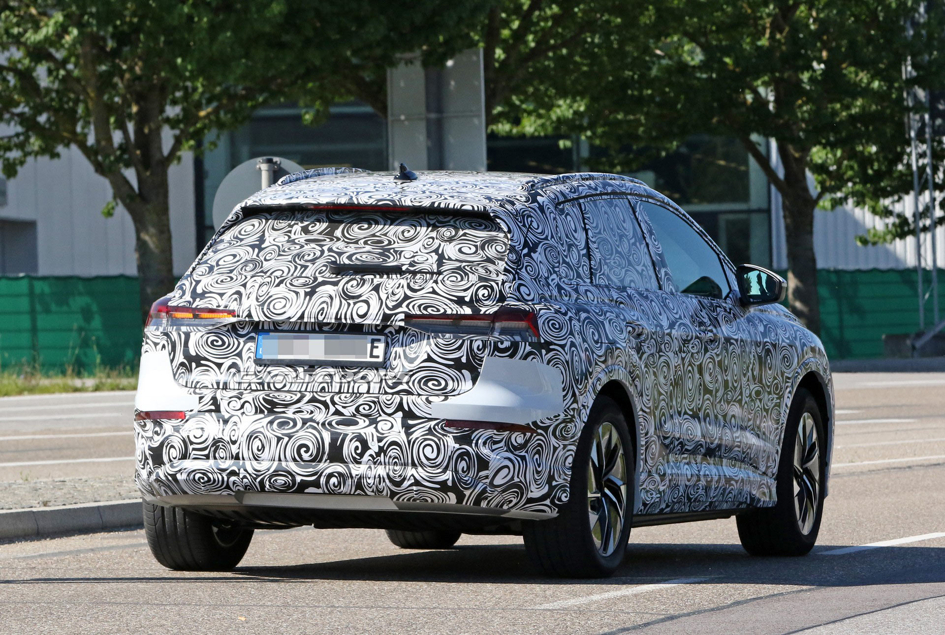 Audi Q4 E-tron Spied With Production Body, Closely Resembles The Concept