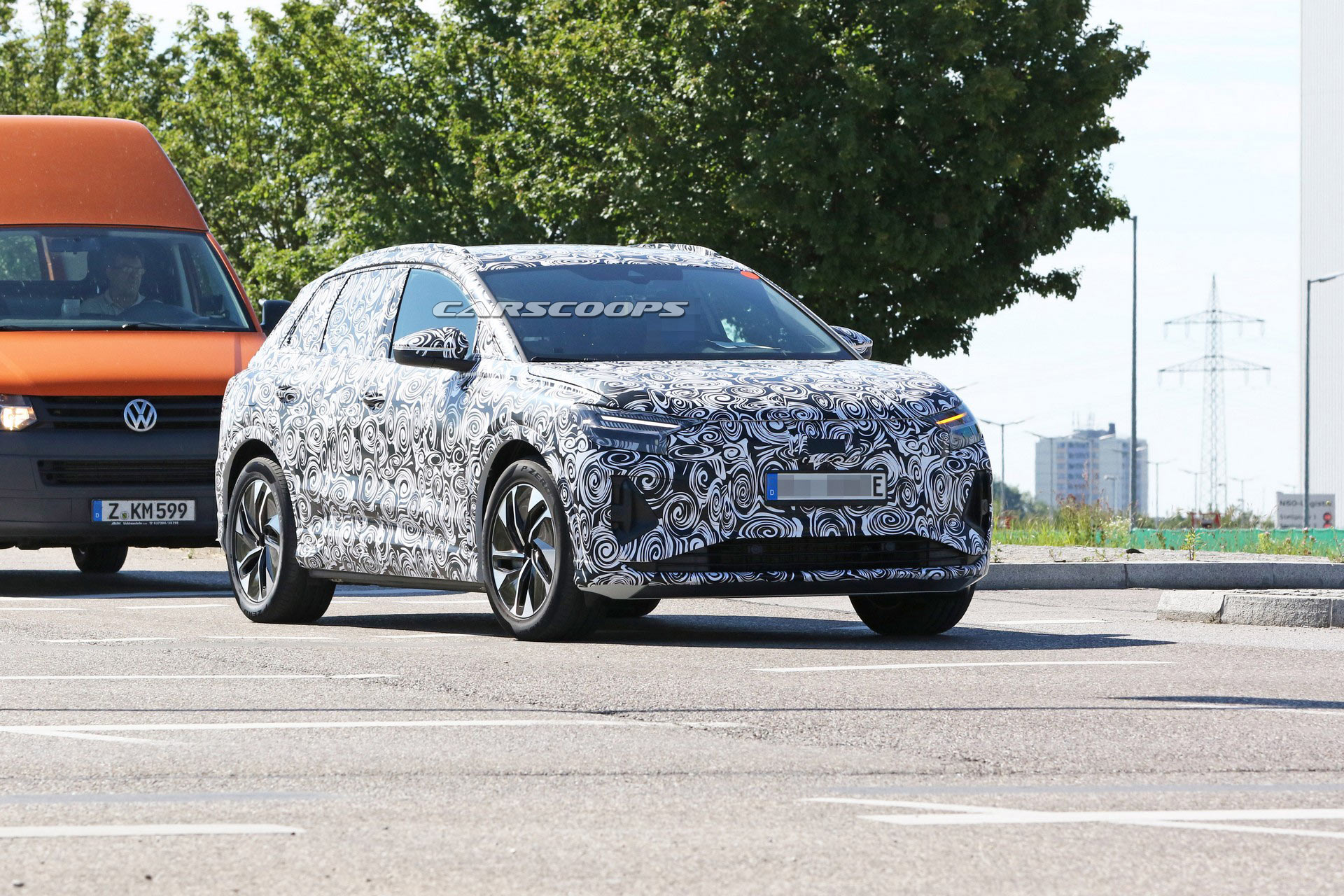 Audi Q4 E-tron Spied With Production Body, Closely Resembles The Concept