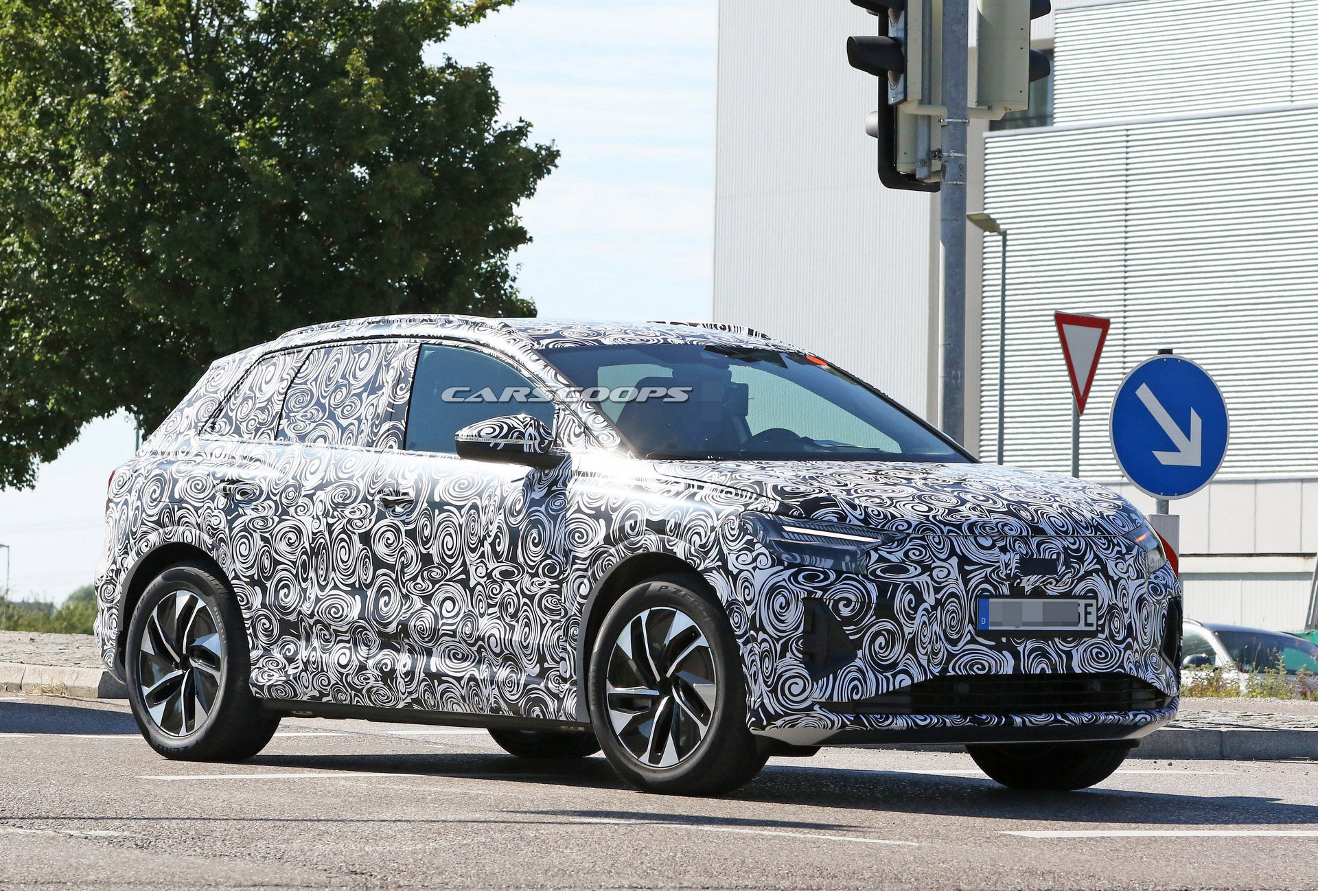 Audi Q4 E-tron Spied With Production Body, Closely Resembles The Concept