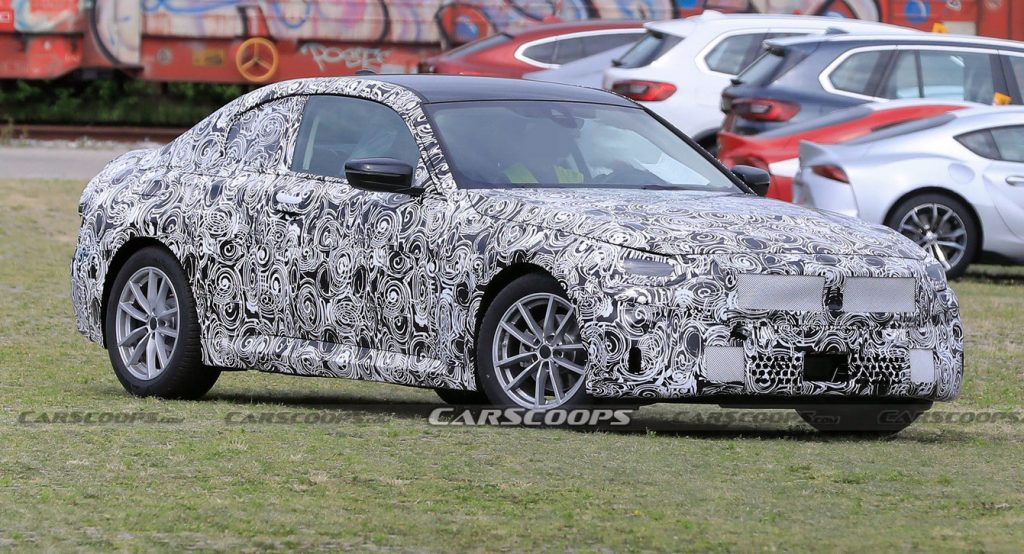  A Bunch Of 2022 BMW 2-Series Coupes Were Spied In Germany