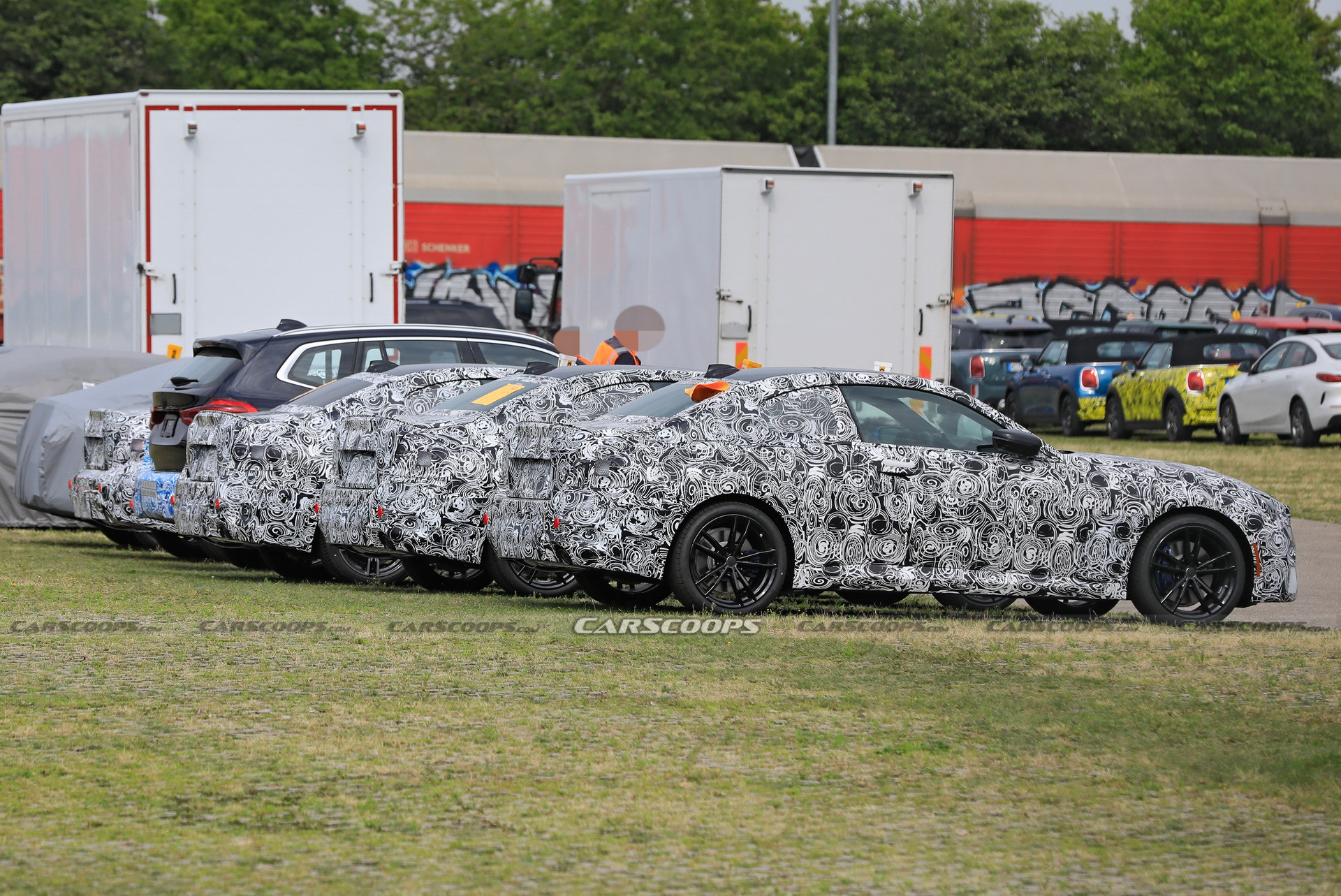 A Bunch Of 2022 BMW 2-Series Coupes Were Spied In Germany