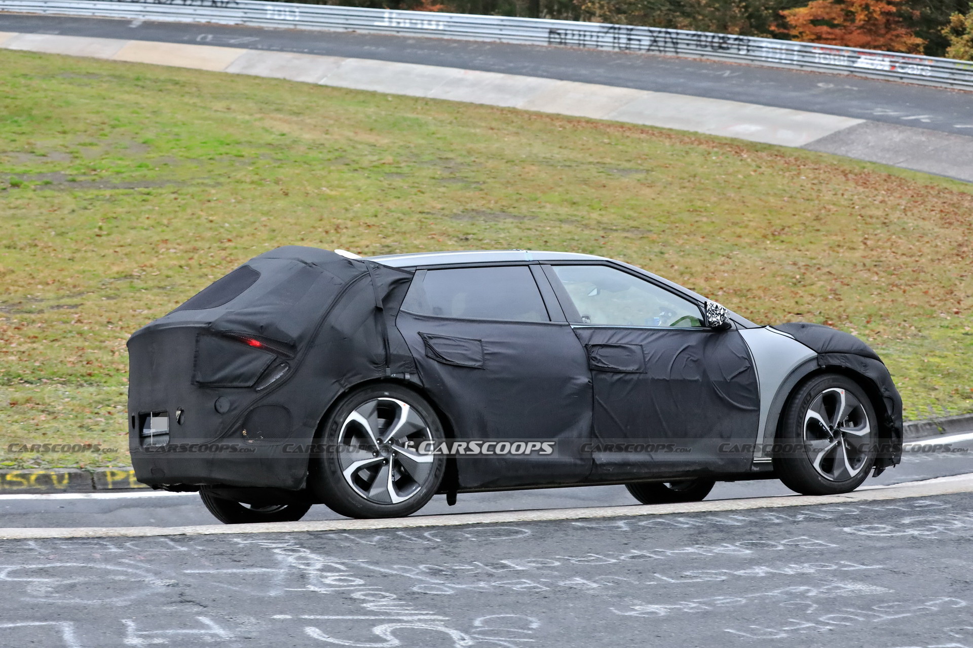 Kia Spied Testing Its All-New EV Alongside A Tesla Model 3