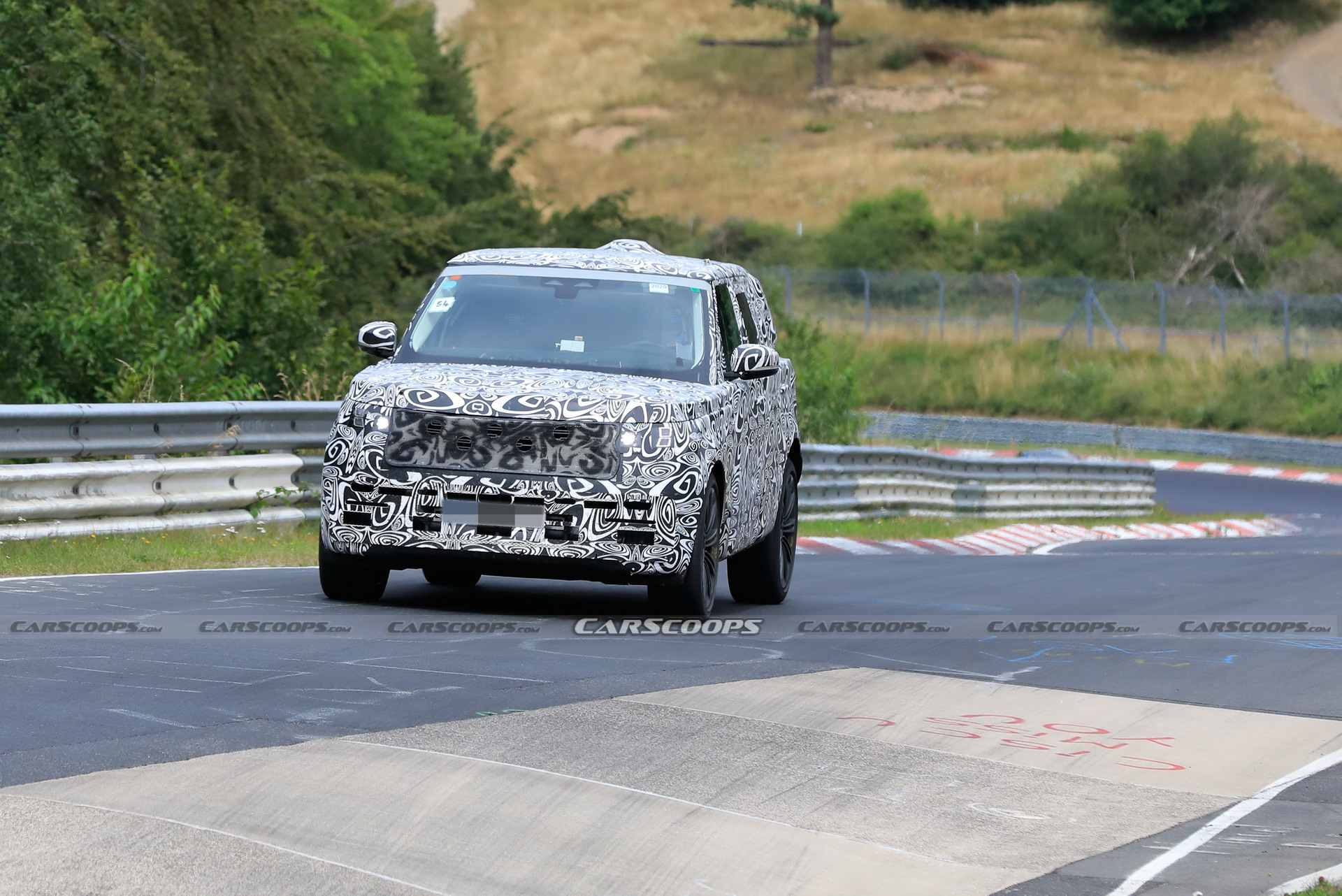 All-New 2022 Range Rover Trades Off-Roading For The Nurburgring As Testing Continues