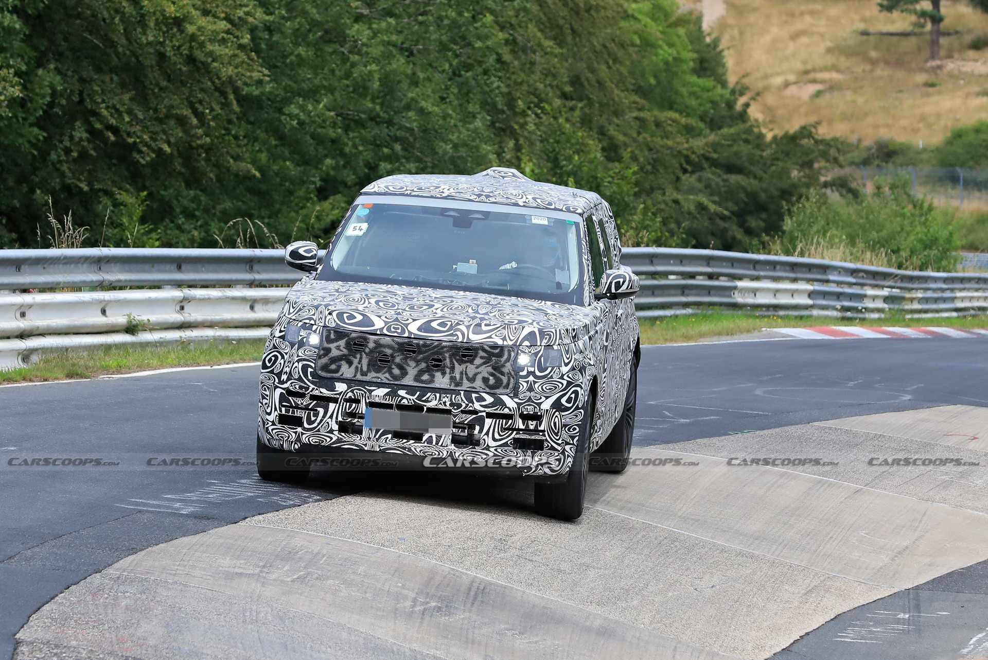 All-New 2022 Range Rover Trades Off-Roading For The Nurburgring As Testing Continues