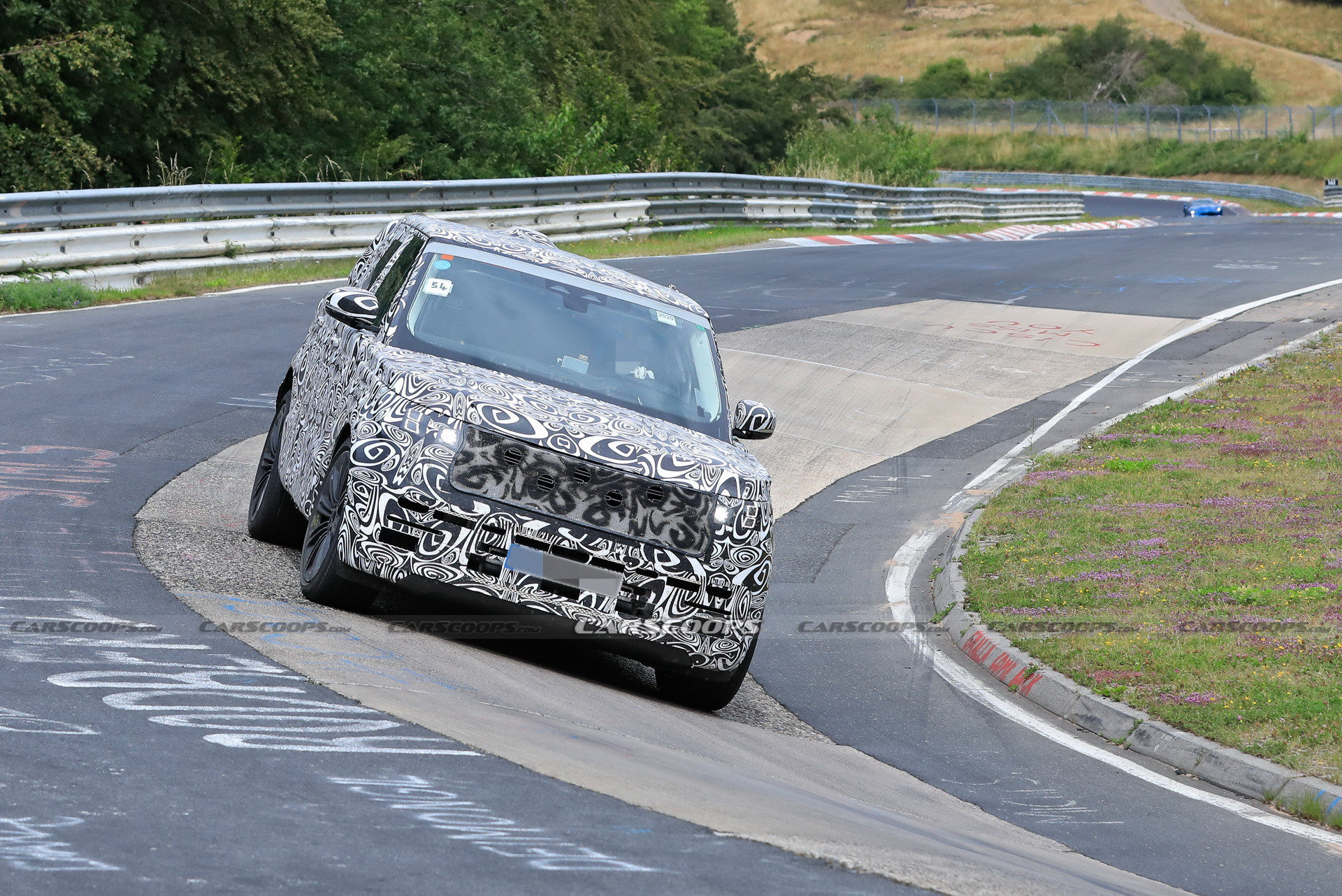 All-New 2022 Range Rover Trades Off-Roading For The Nurburgring As Testing Continues