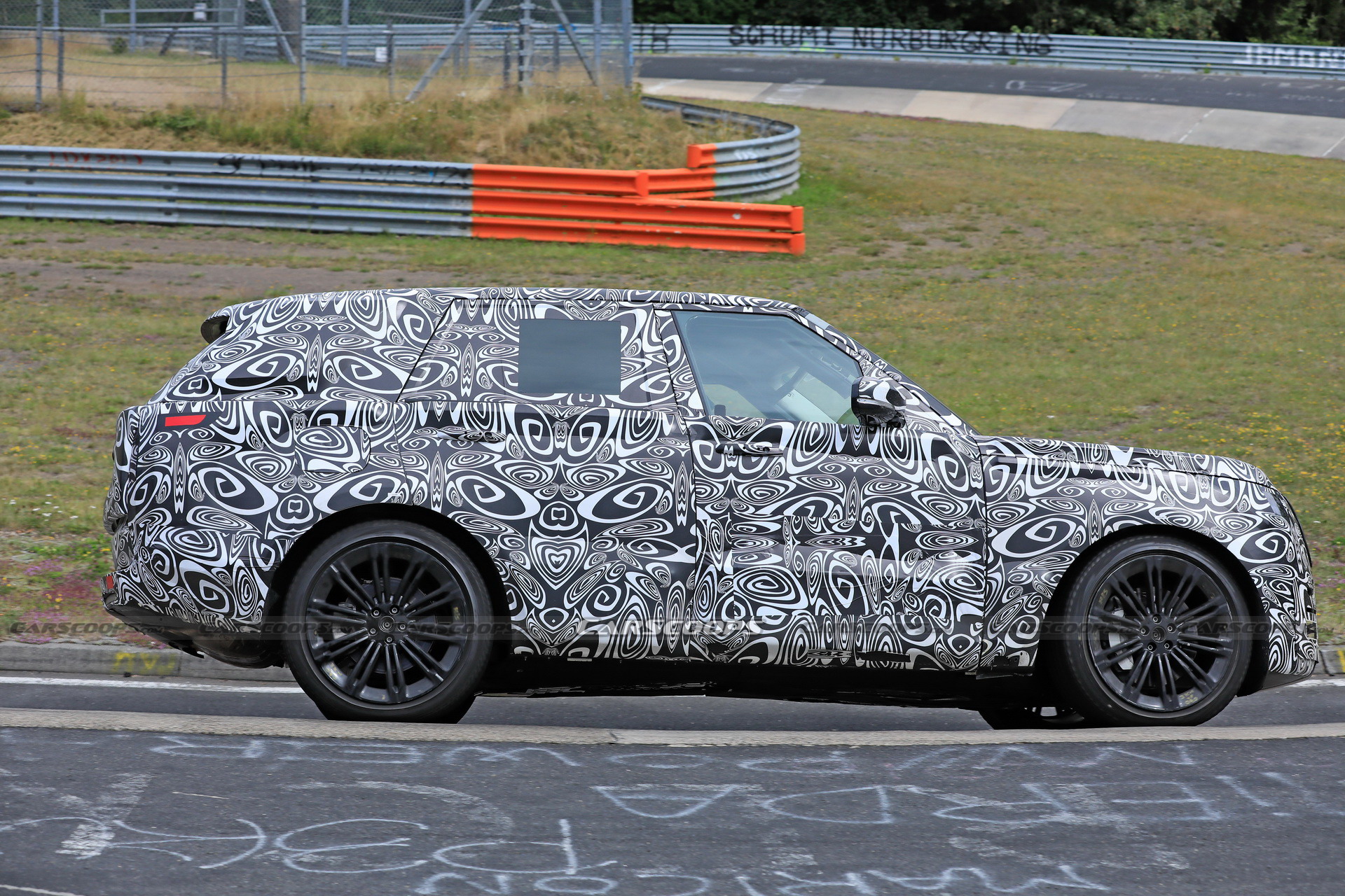 All-New 2022 Range Rover Trades Off-Roading For The Nurburgring As Testing Continues