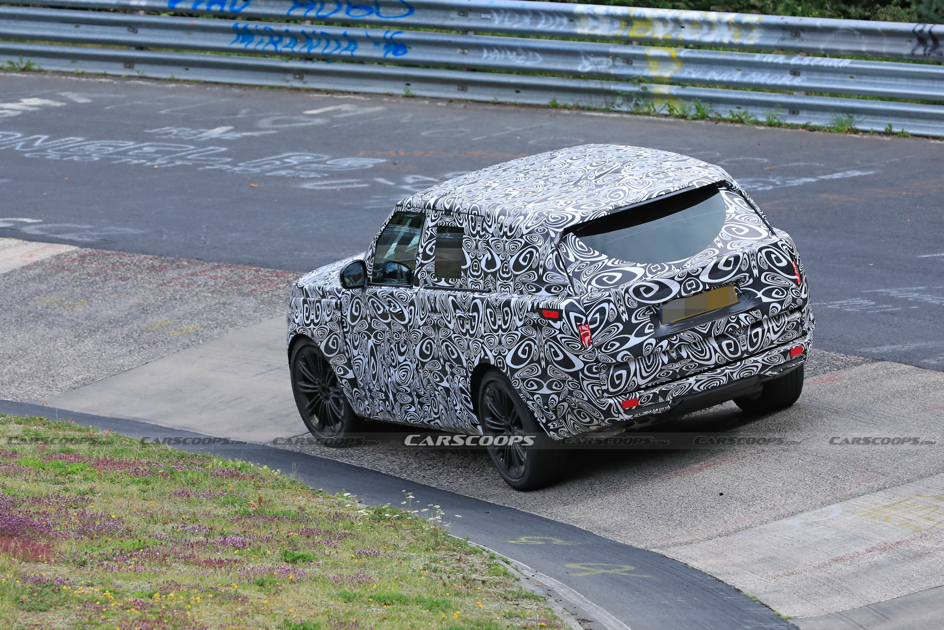 All-New 2022 Range Rover Trades Off-Roading For The Nurburgring As Testing Continues