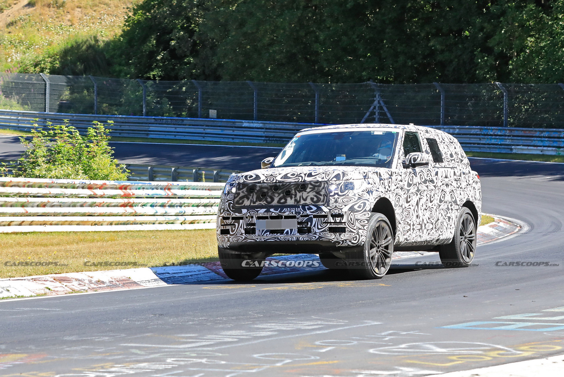 All-New 2022 Range Rover Trades Off-Roading For The Nurburgring As Testing Continues