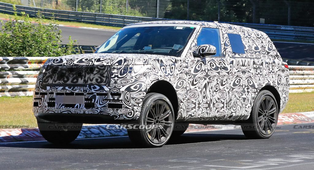  All-New 2022 Range Rover Trades Off-Roading For The Nurburgring As Testing Continues