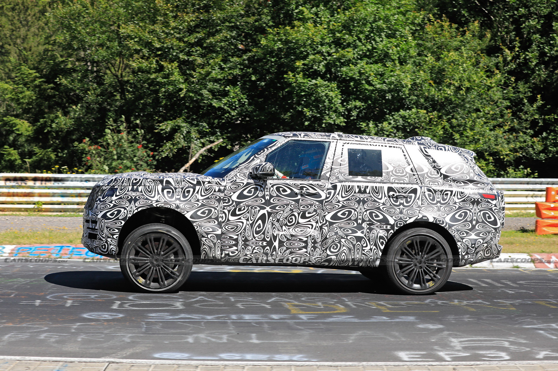 All-New 2022 Range Rover Trades Off-Roading For The Nurburgring As Testing Continues