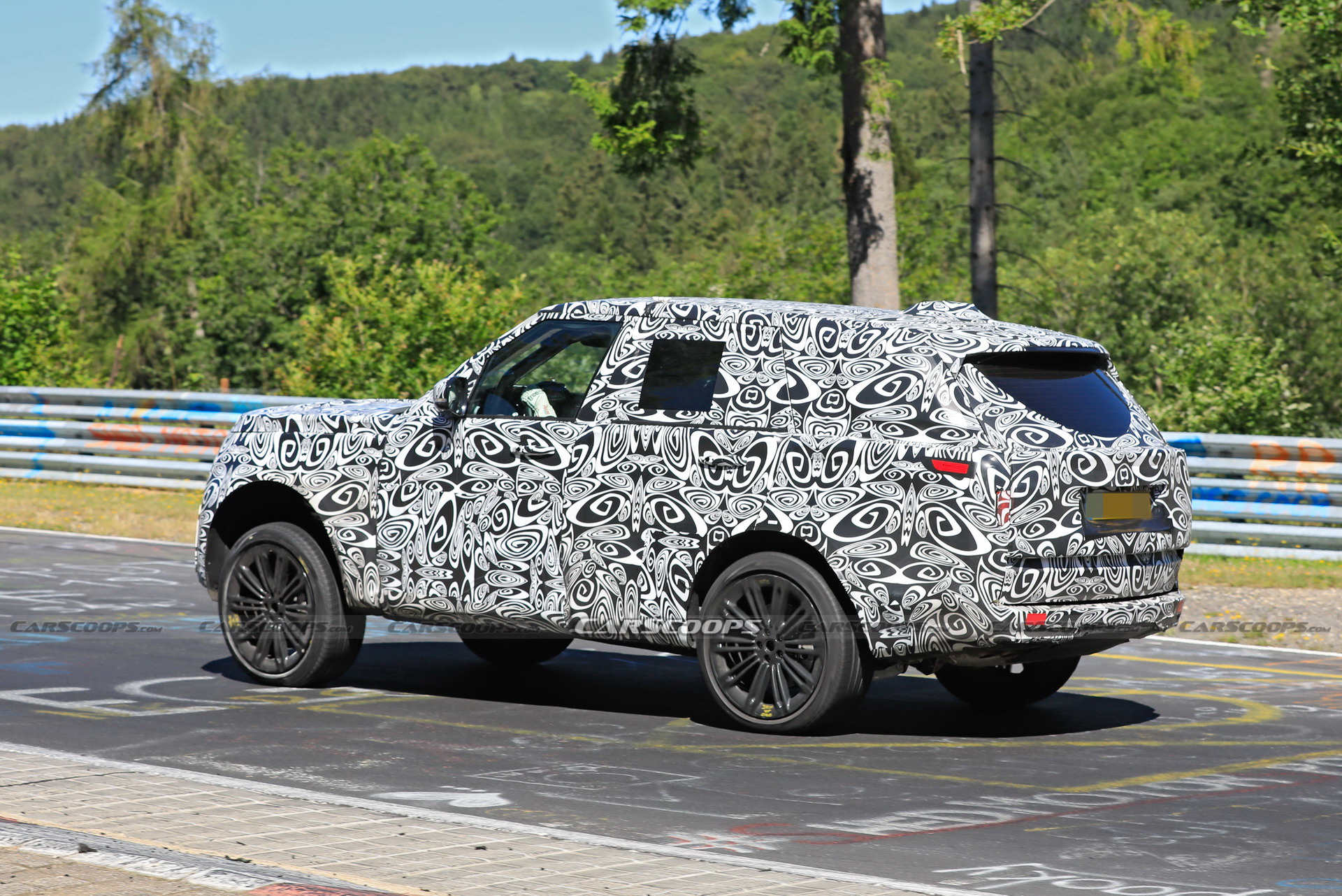 All-New 2022 Range Rover Trades Off-Roading For The Nurburgring As Testing Continues