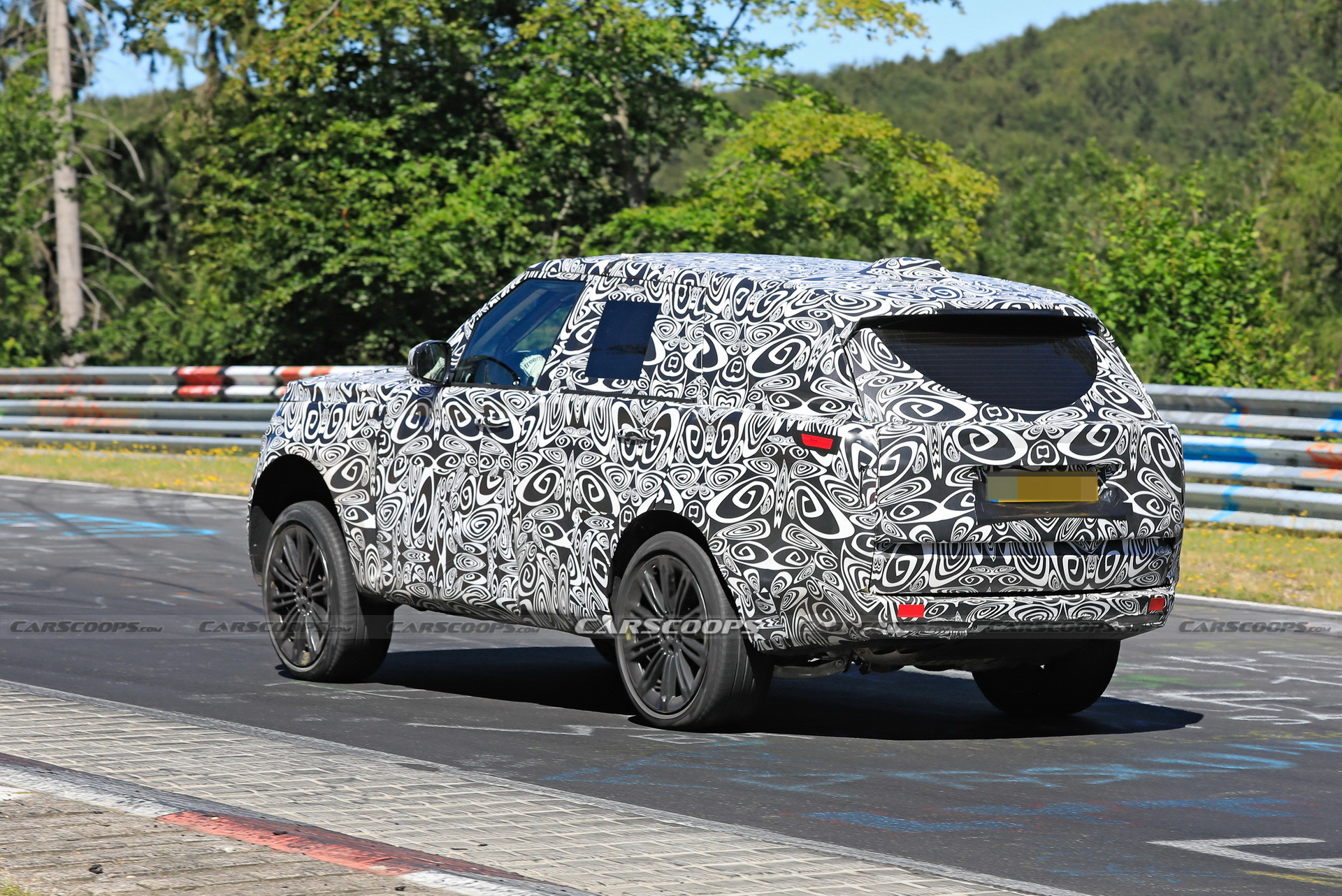 All-New 2022 Range Rover Trades Off-Roading For The Nurburgring As Testing Continues