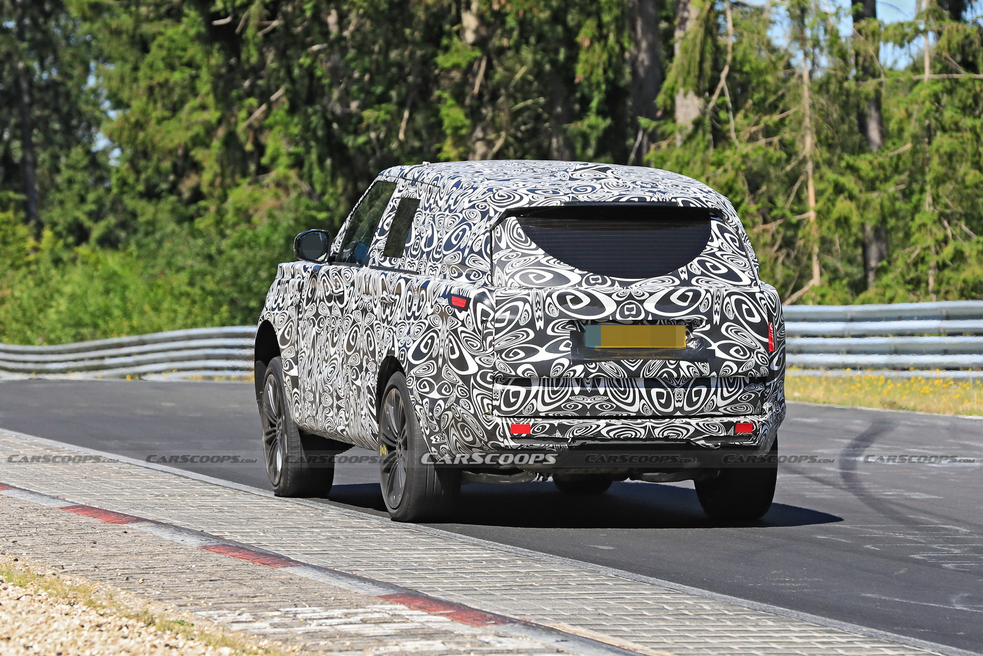 All-New 2022 Range Rover Trades Off-Roading For The Nurburgring As Testing Continues