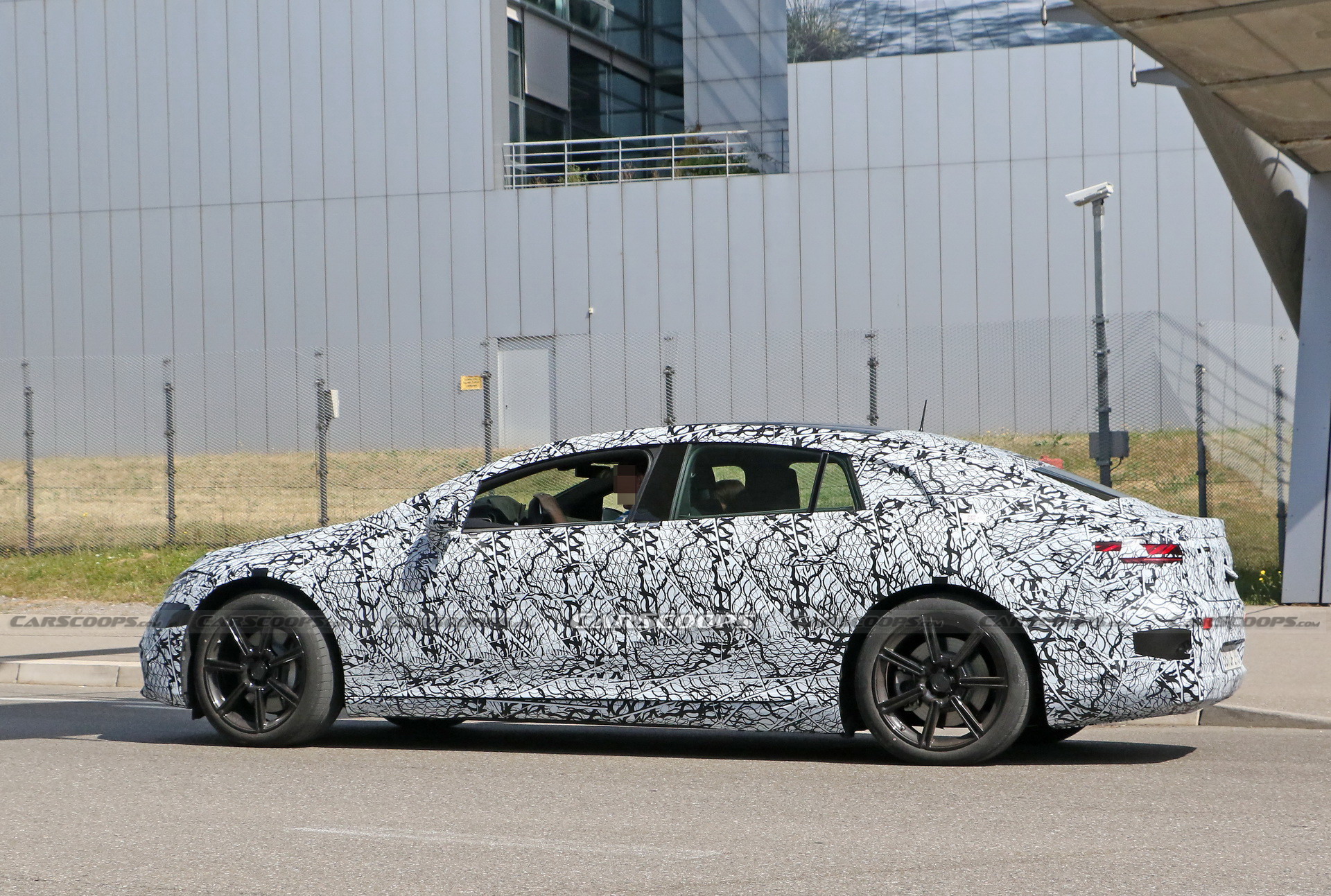 Mercedes-Benz Spied Benchmarking New EQS Electric Sedan Against Teslas