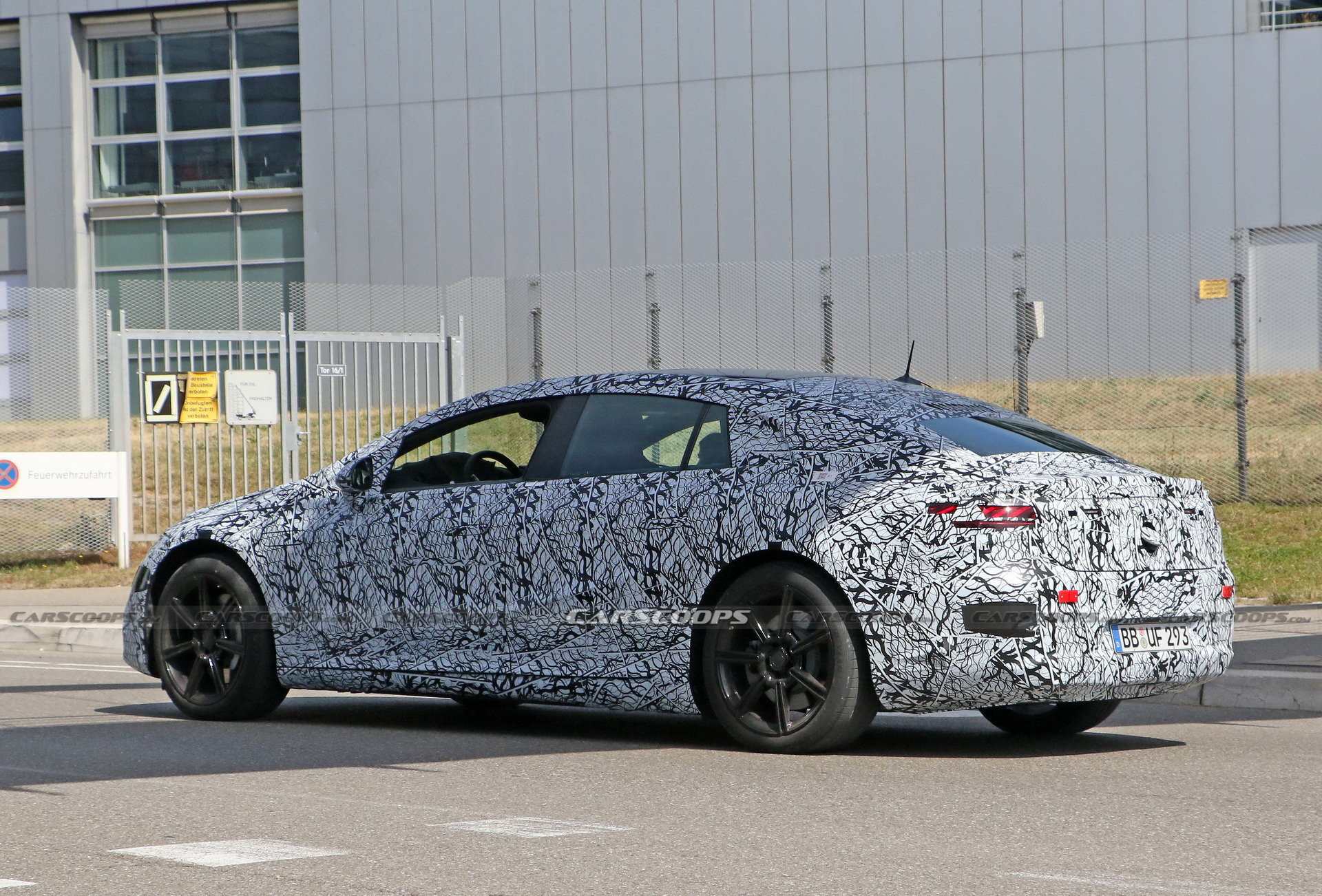 Mercedes-Benz Spied Benchmarking New EQS Electric Sedan Against Teslas
