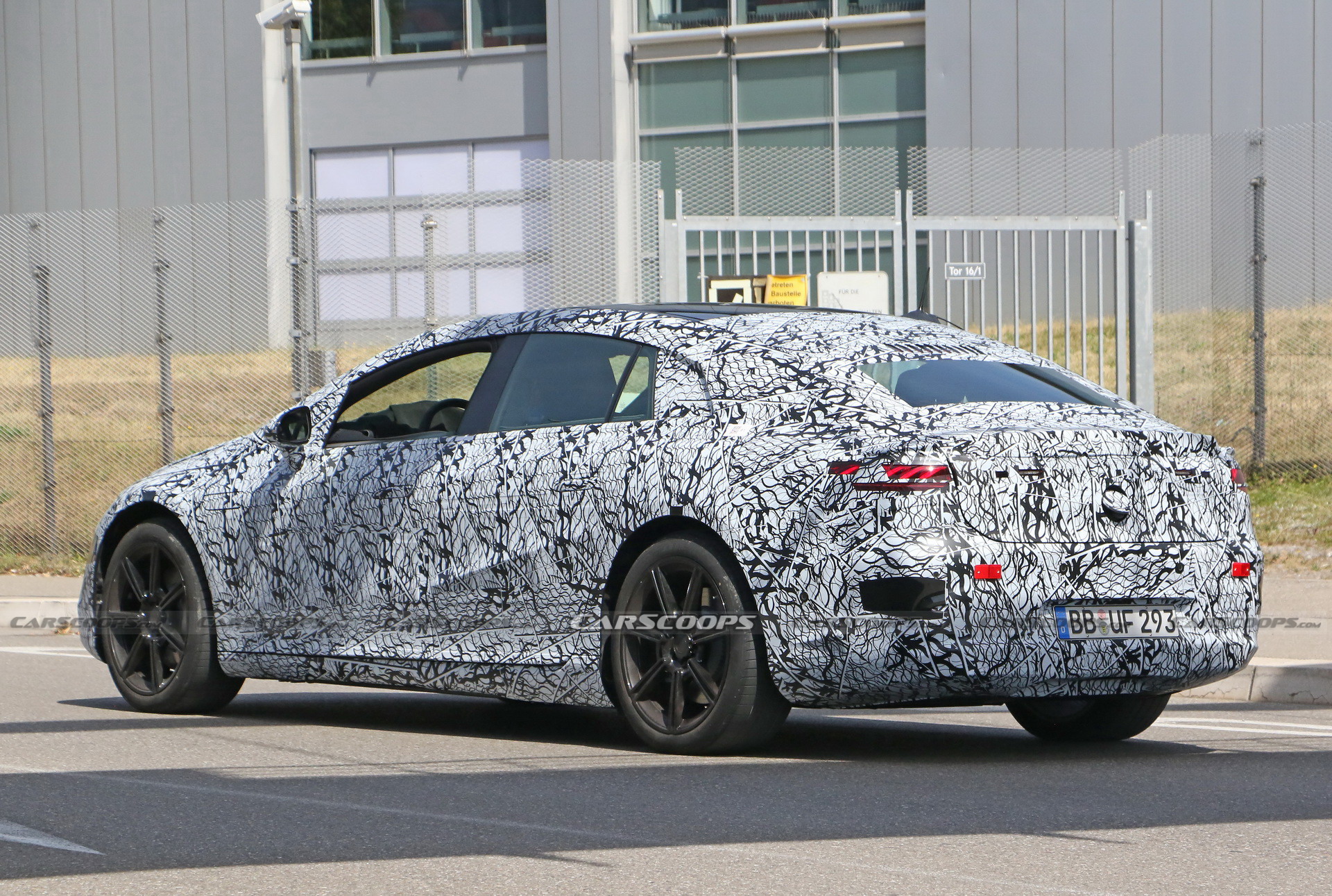 Mercedes-Benz Spied Benchmarking New EQS Electric Sedan Against Teslas