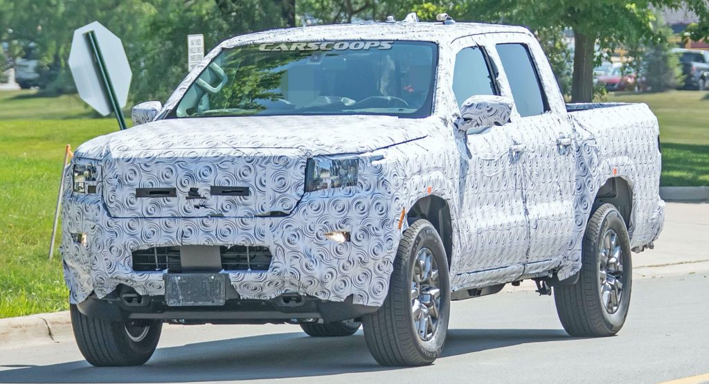  All-New Nissan Frontier Makes Spy Debut, Looks Like A Baby Titan